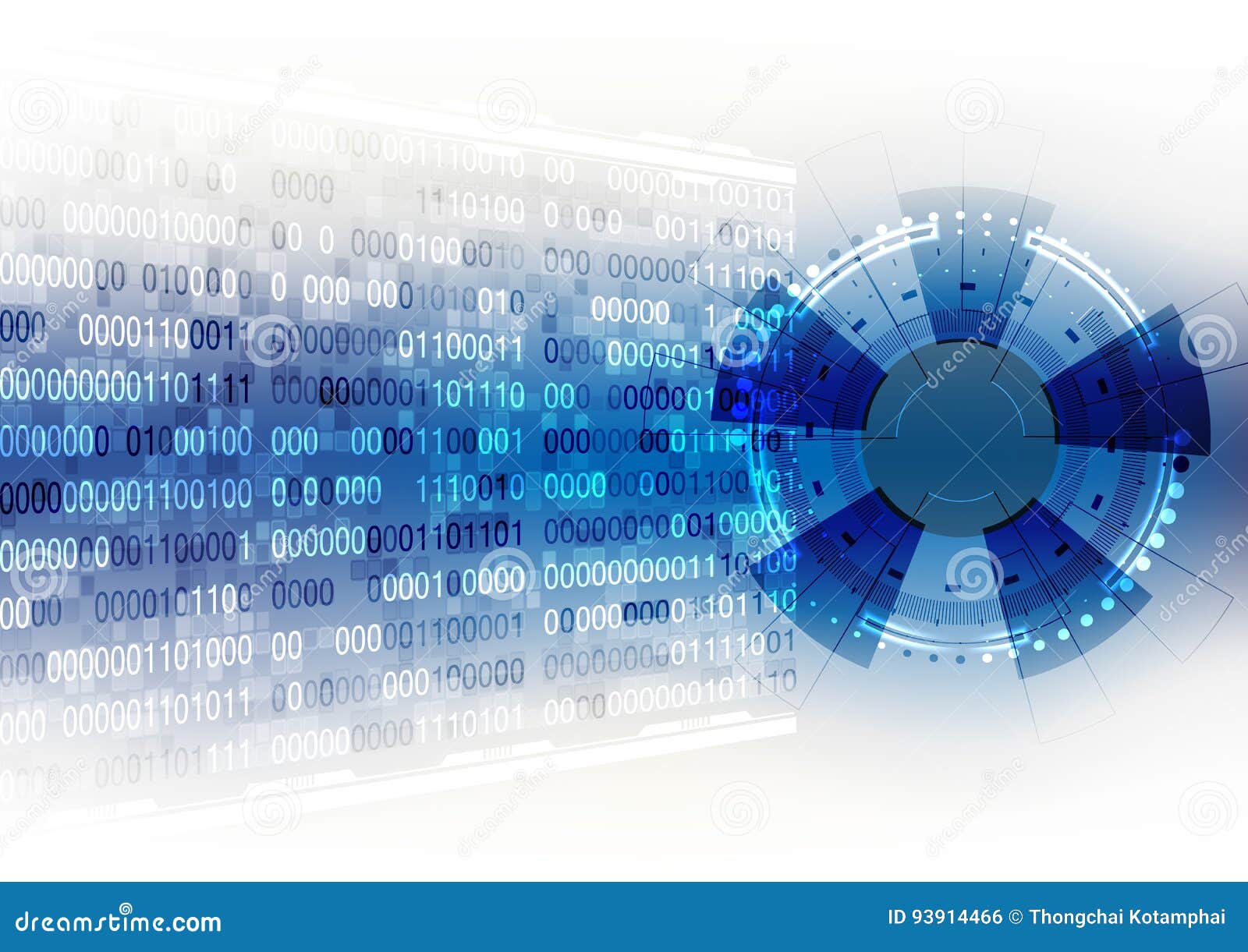 vector background abstract technology communication data science