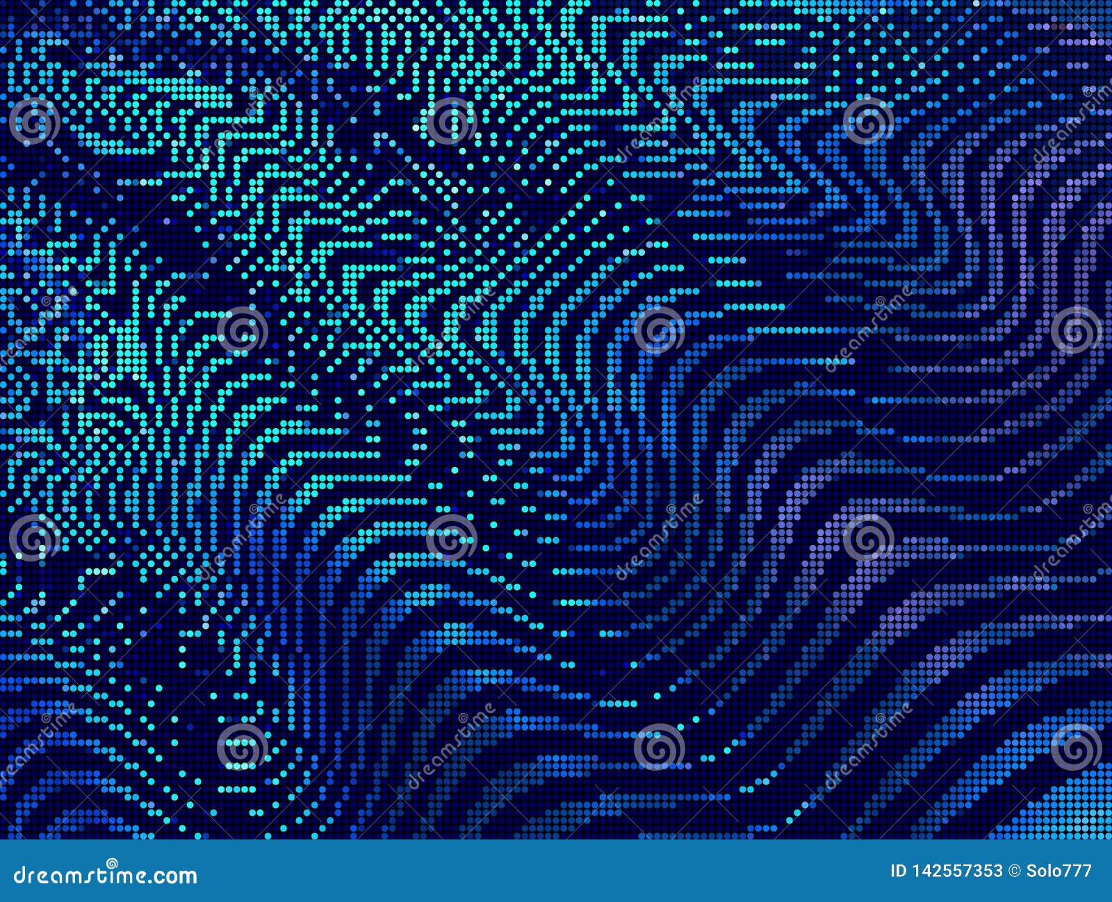  background - folds or curls consist of halftone dots