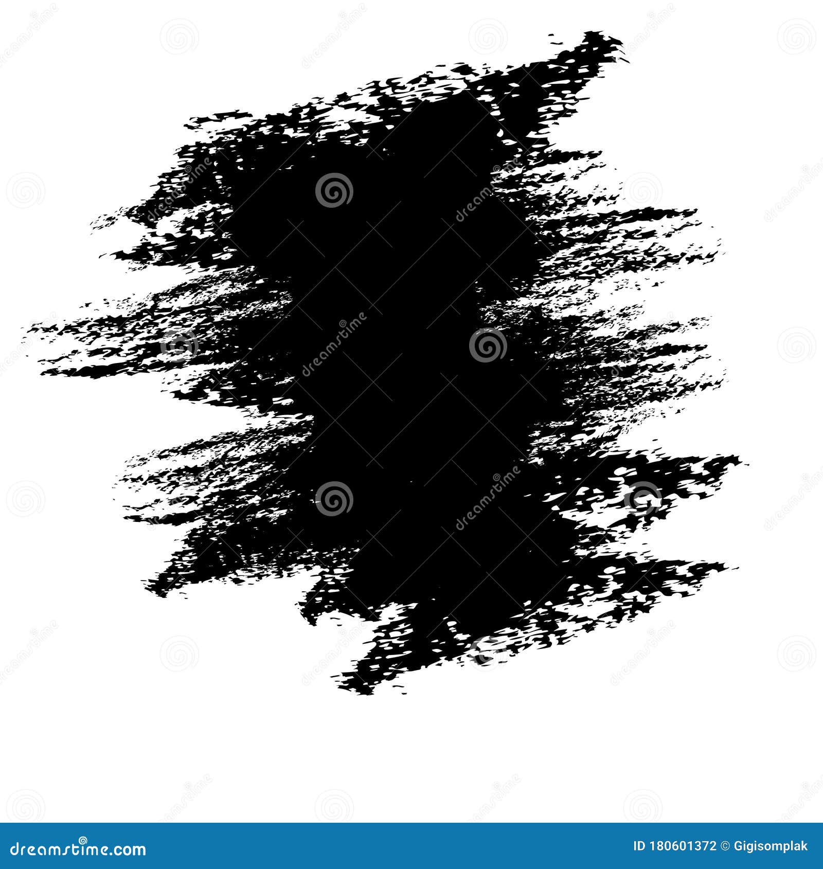 Vector Background or Frame from Black Abstract Crayon Transparent Effect Area, for Compositing Your Element Design Stock Vector Illustration of template, compositing: 180601372 Crayon design black
