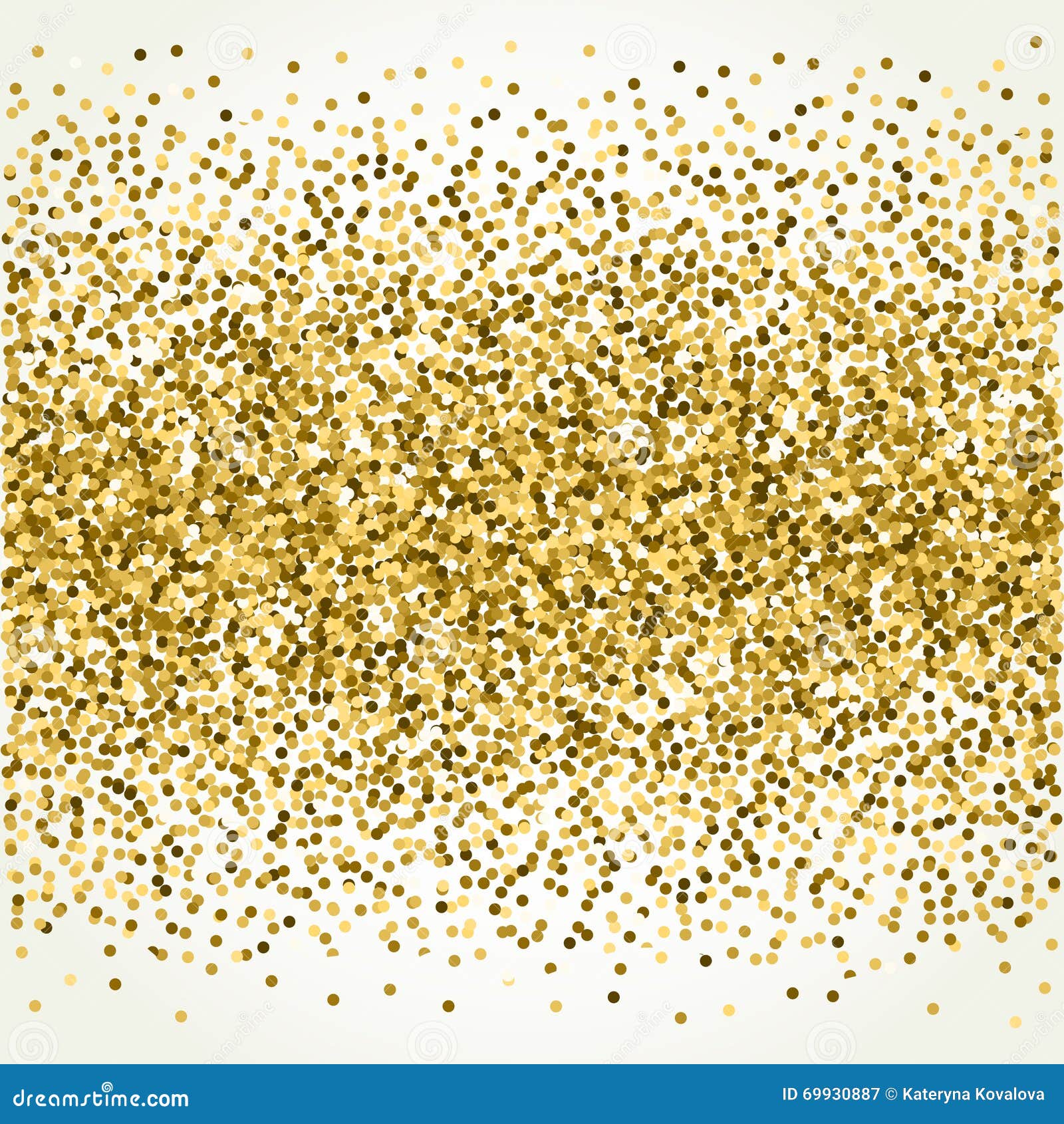 Gold Glitter Background SVG