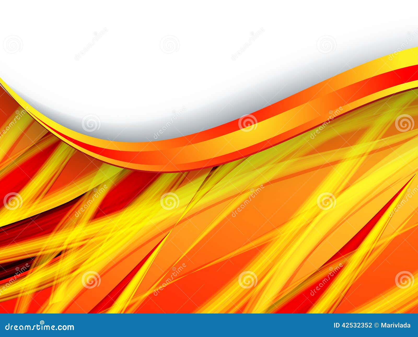 Bright abstract vector background with wavy lines. Eps10.