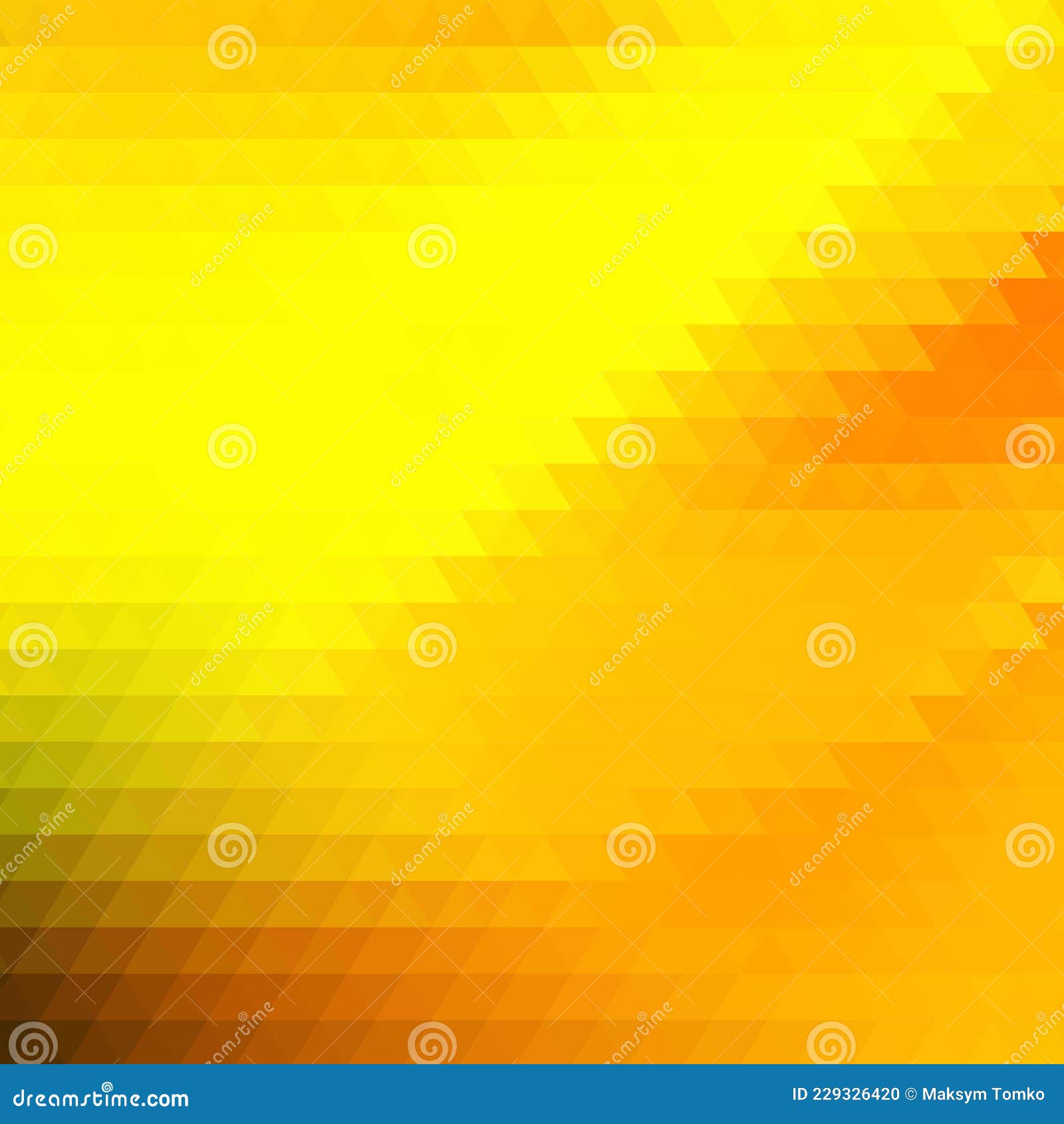 Vector Background. Yellow and Orange Wave. Geometric Design. Eps 10