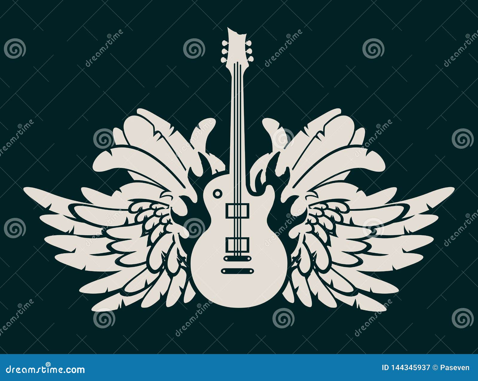 Vector Banner with Electric Guitar and Wings Stock Vector - Illustration of entertainment, audio: 144345937 Vector Banner with Electric Guitar and Wings Stock Vector - Illustration of entertainment, audio: 144345937