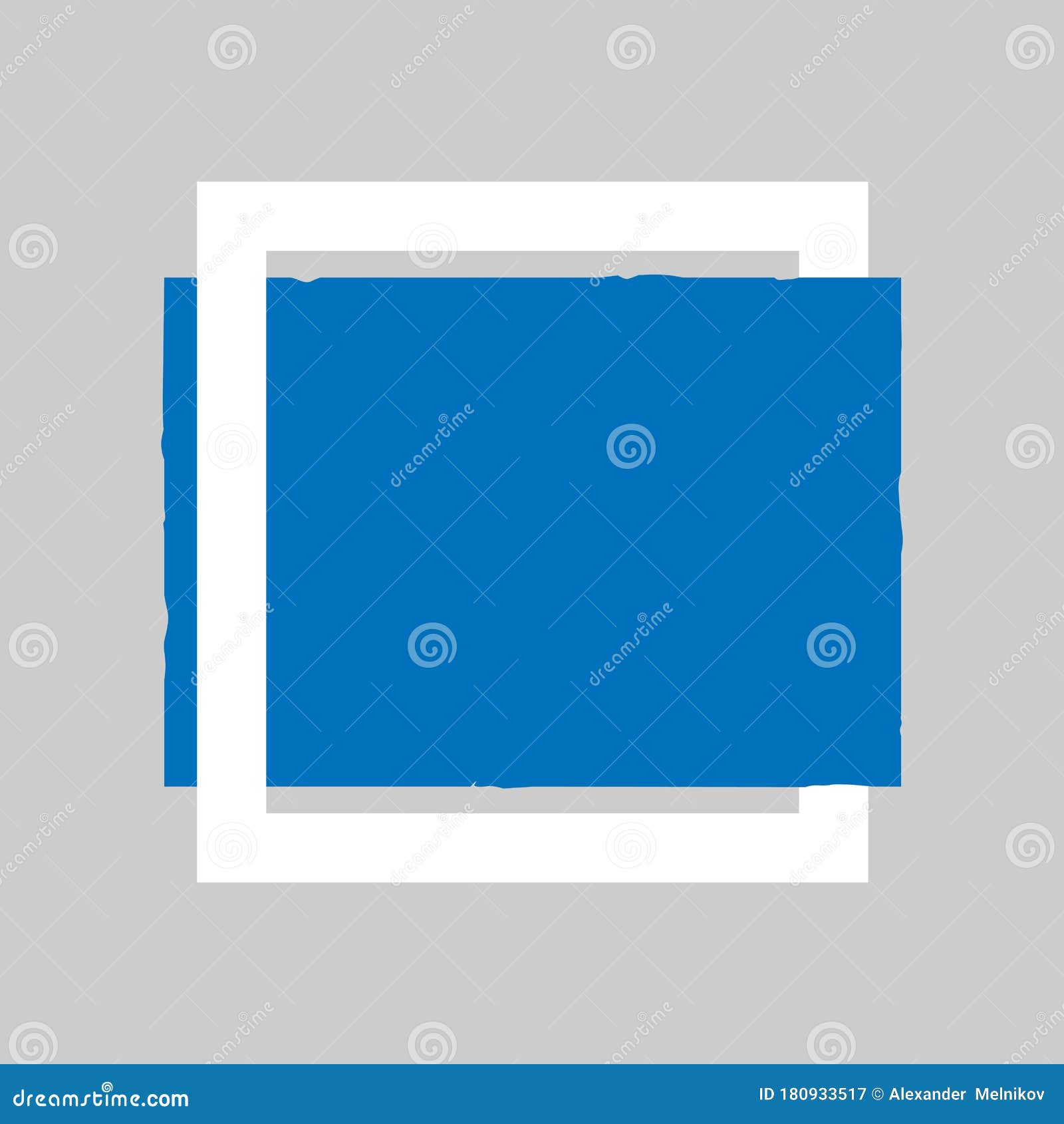 Vector Banner with Frame and Place for Text. Vector Illustration Eps 10