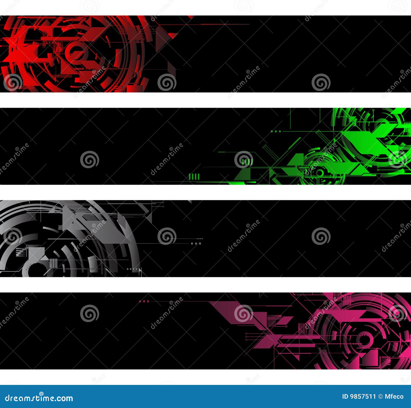 Vector banners stock vector. Illustration of graphic, illustration