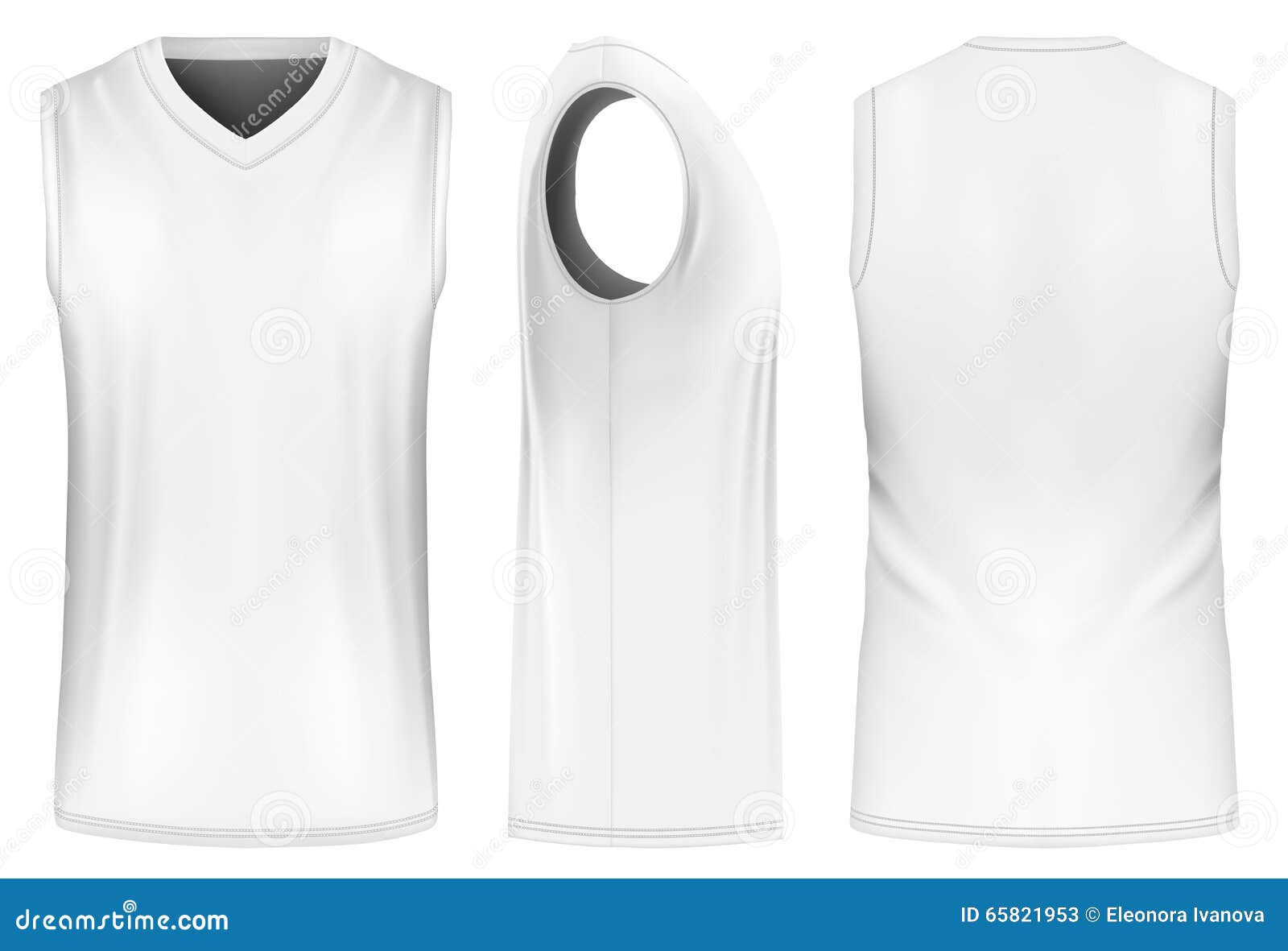 Download Tank Top Or Singlet, Vector Illustration | CartoonDealer ...