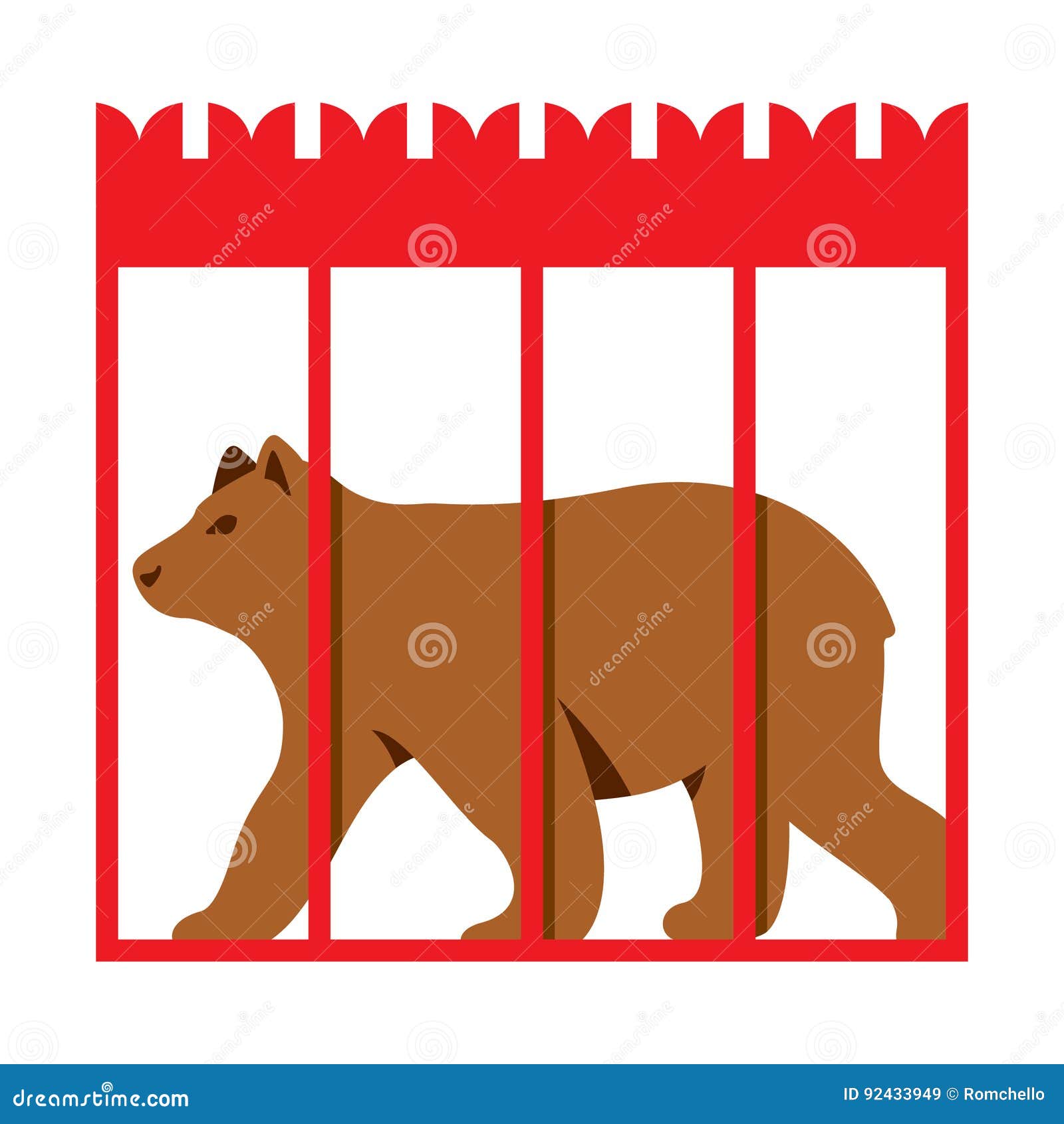 Zoo Cage Stock Illustrations – 2,292 Zoo Cage Stock Illustrations, Vectors  & Clipart - Dreamstime