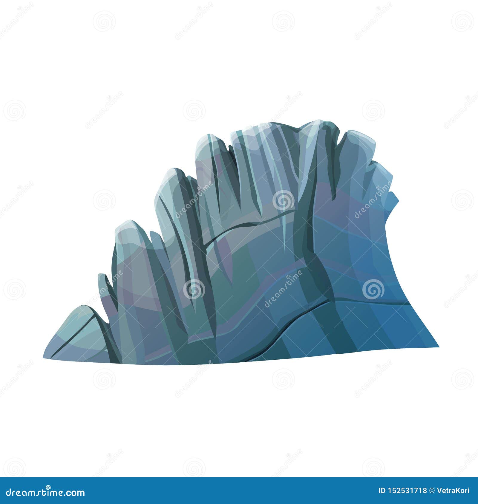 Cartoon Rocky Background Stock Image | CartoonDealer.com #63843307