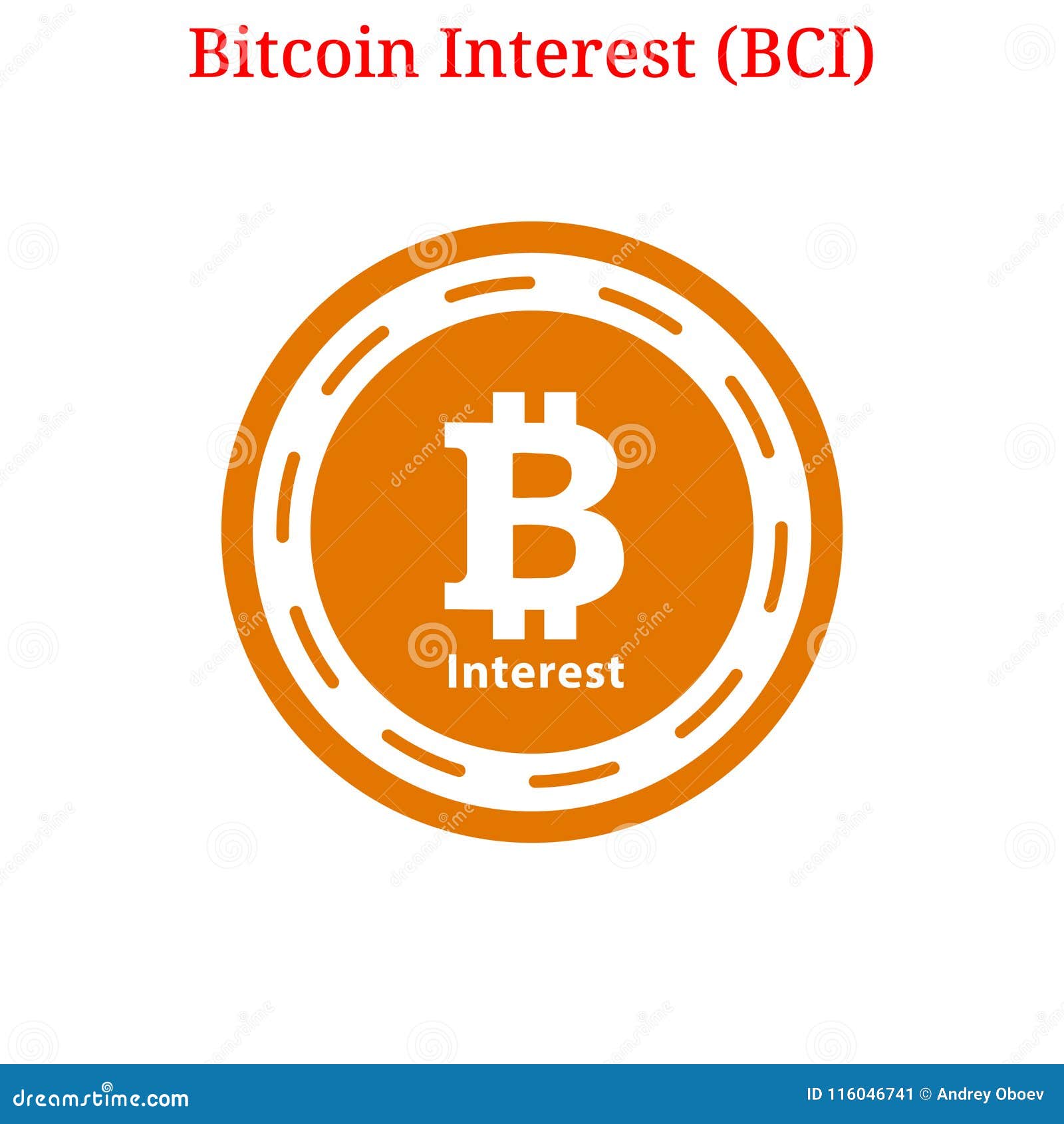 Vector Bitcoin Interest (BCI) Logo Stock Illustration - Illustration of  commerce, company: 116046741