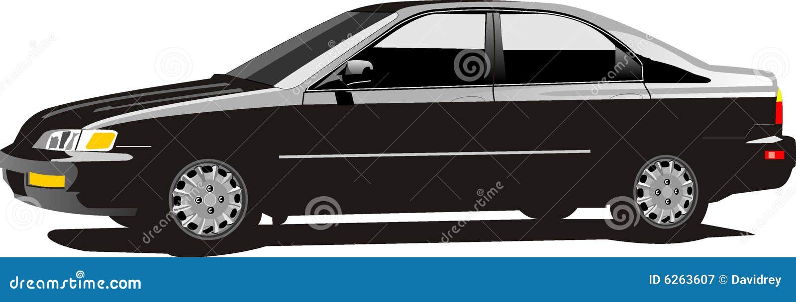 Vector Black Accord Stock Vector Illustration Of Accord