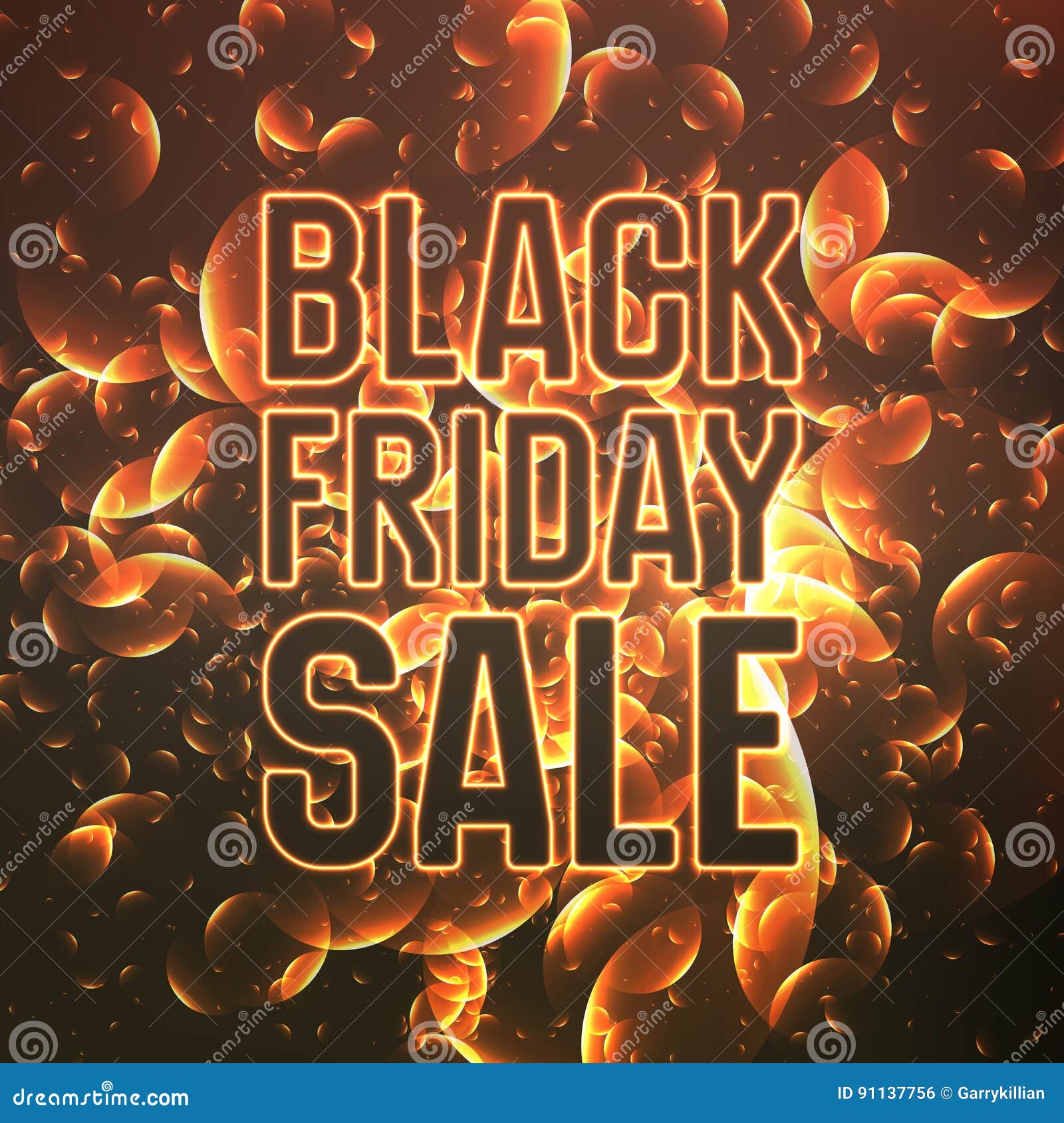 Black Friday Sale Background Stock Illustration - Download Image