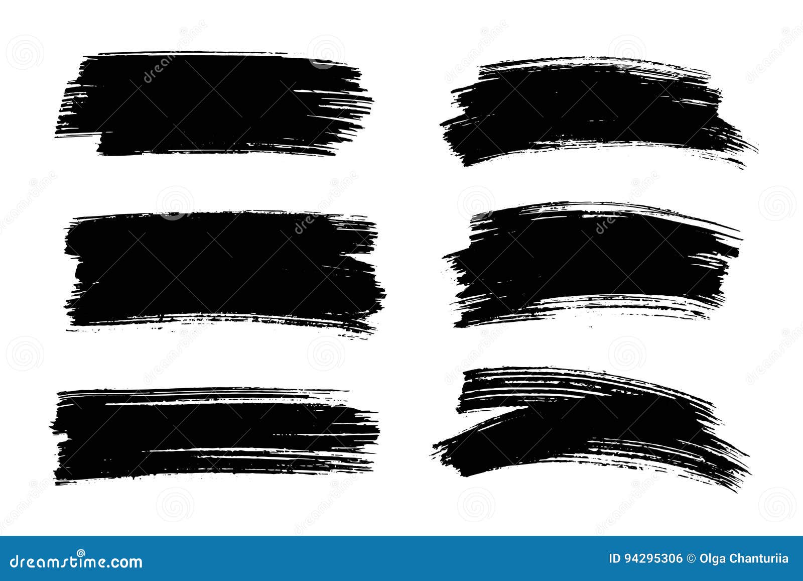 100,000 White brush stroke Vector Images