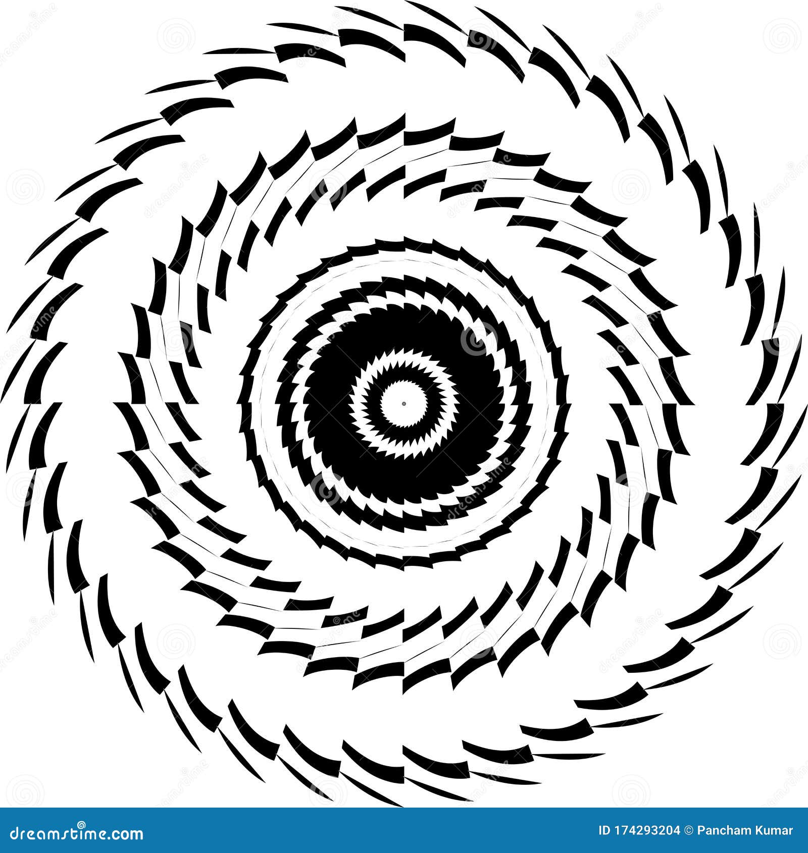 Download Vector Black And White Sunflower Geometrical Mandala ...