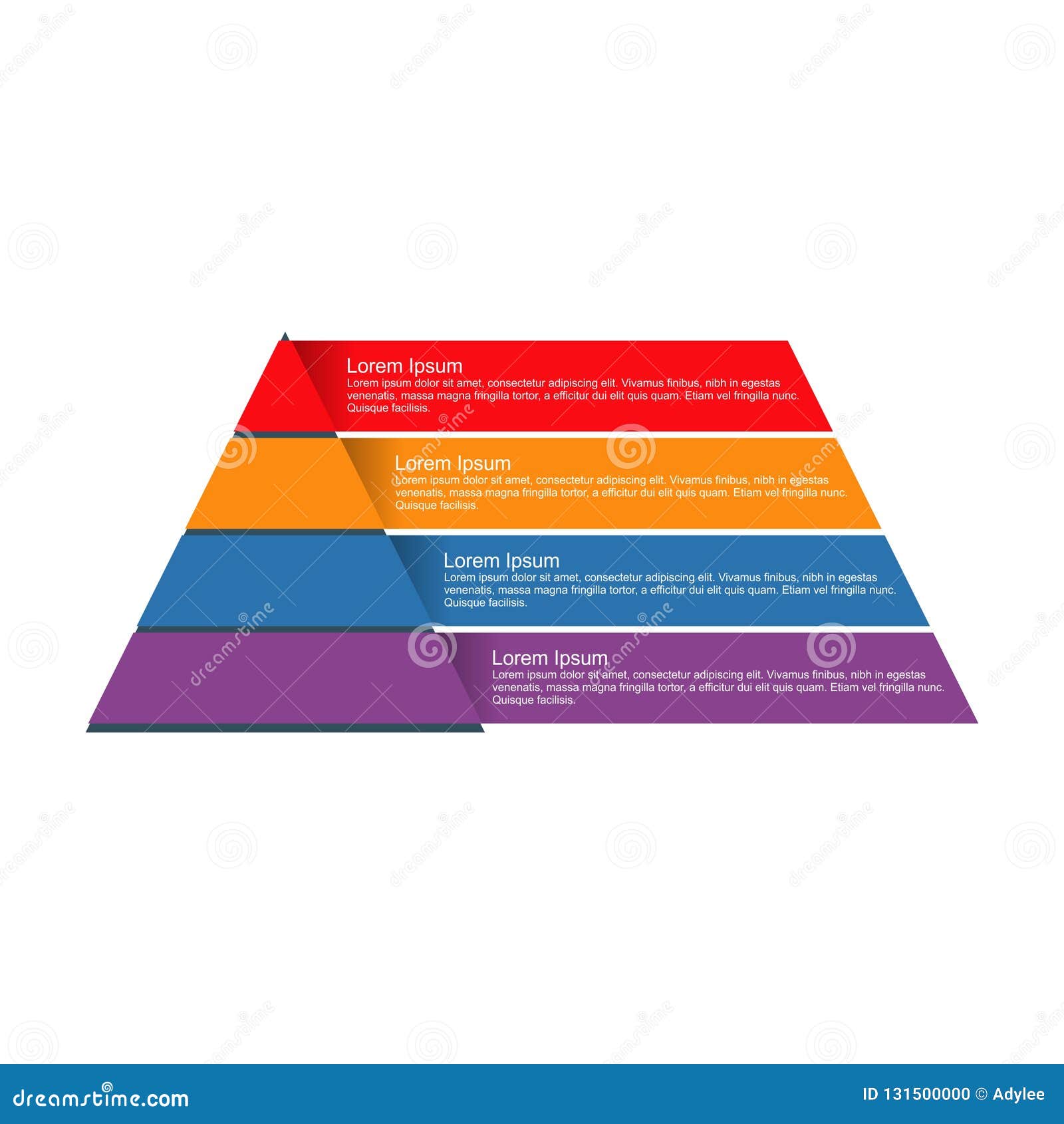 Pyramid Diagram Template