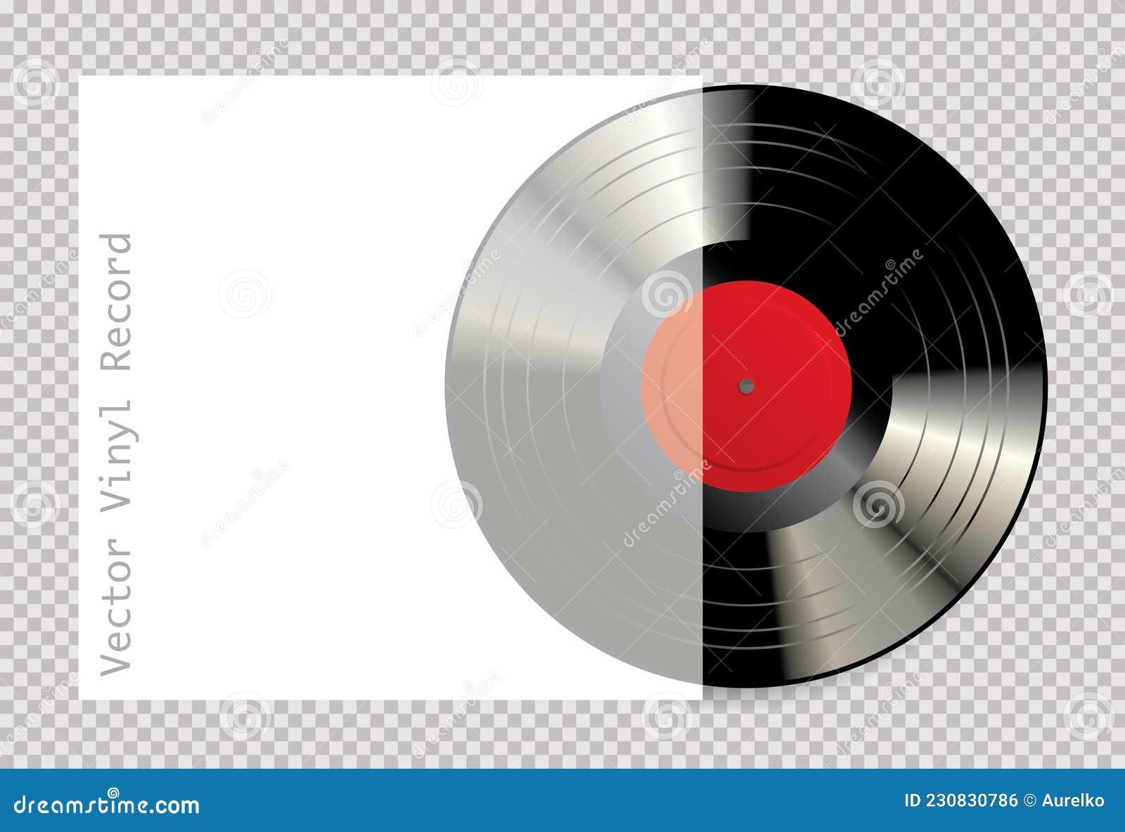Vector vinyl record stock illustration. Illustration of analogue