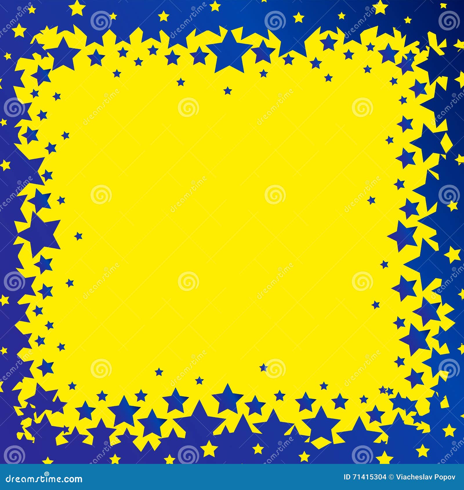 Vector Blue Star Background Design Stock Vector Illustration of