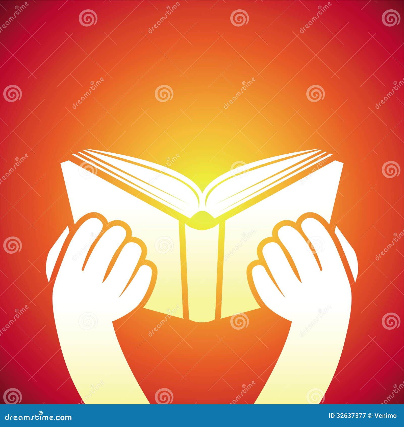concept 2 vector logo Vector Holding Book Hands Vector Icon Stock   Textbook