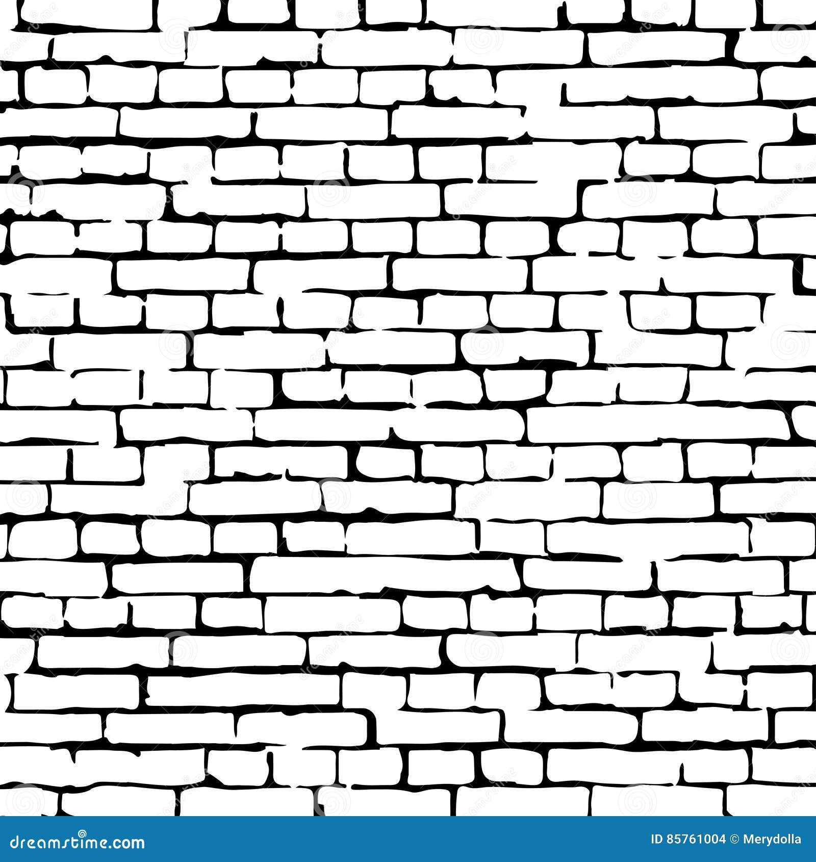 Vector Brick Wall Grunge Seamless Texture | CartoonDealer.com #96574074