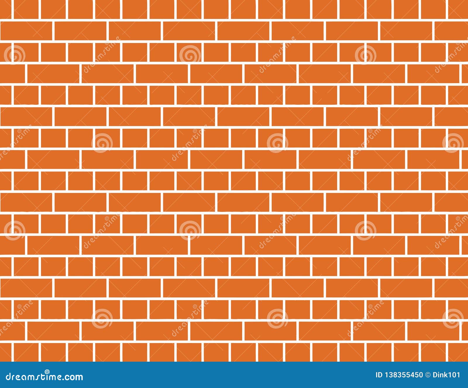 Vector brick wall stock vector. Illustration of backdrop - 138355450