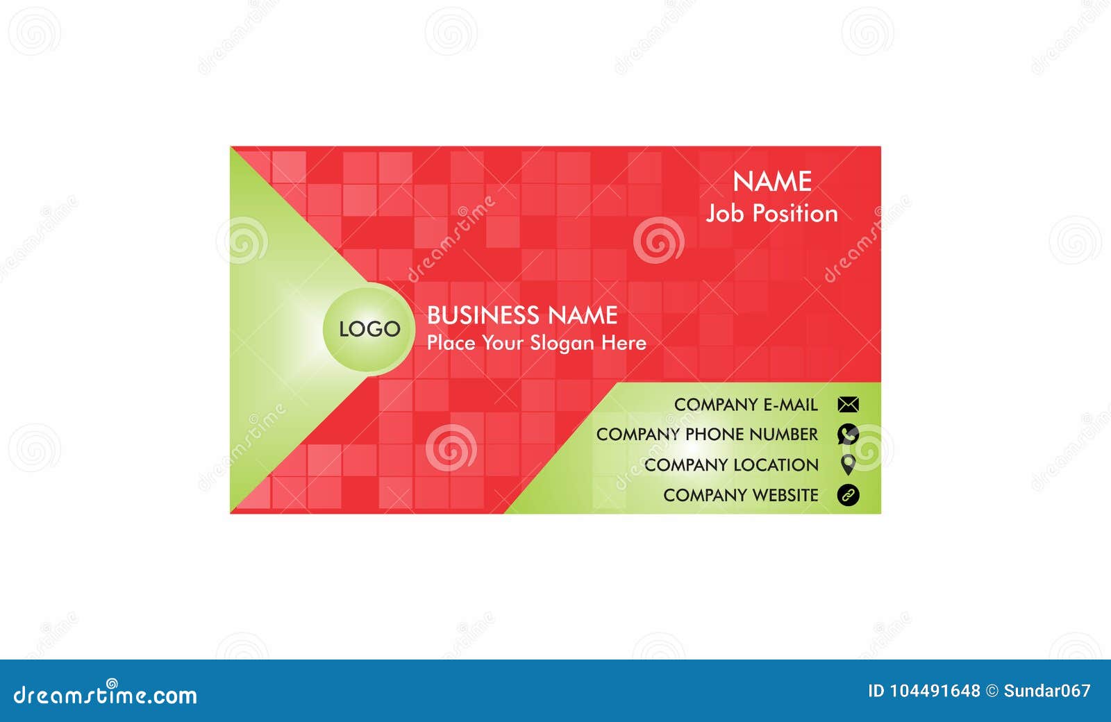 visiting card side
