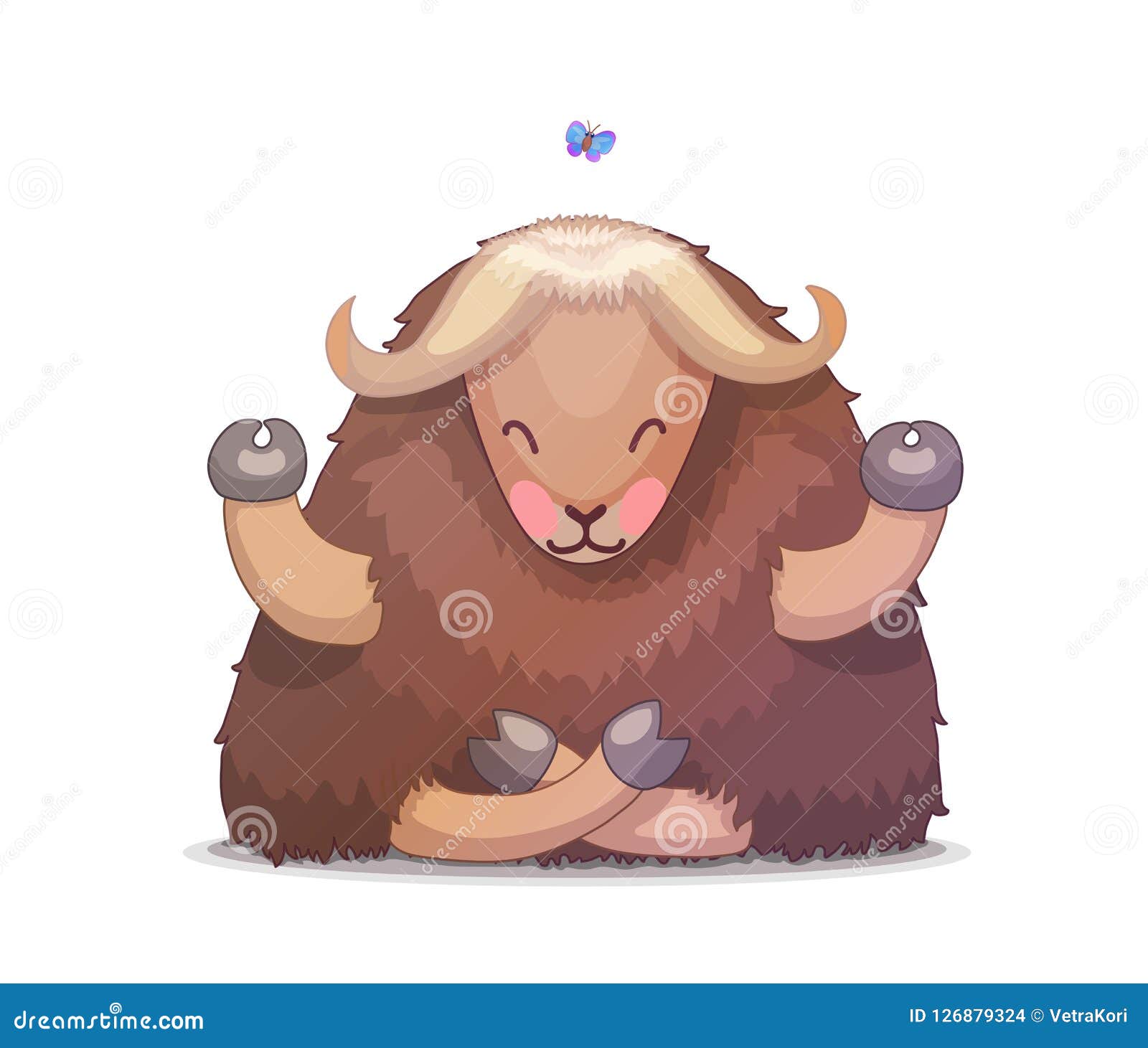 Vector Cartoon Animal Clip Art Stock Vector - Illustration ...