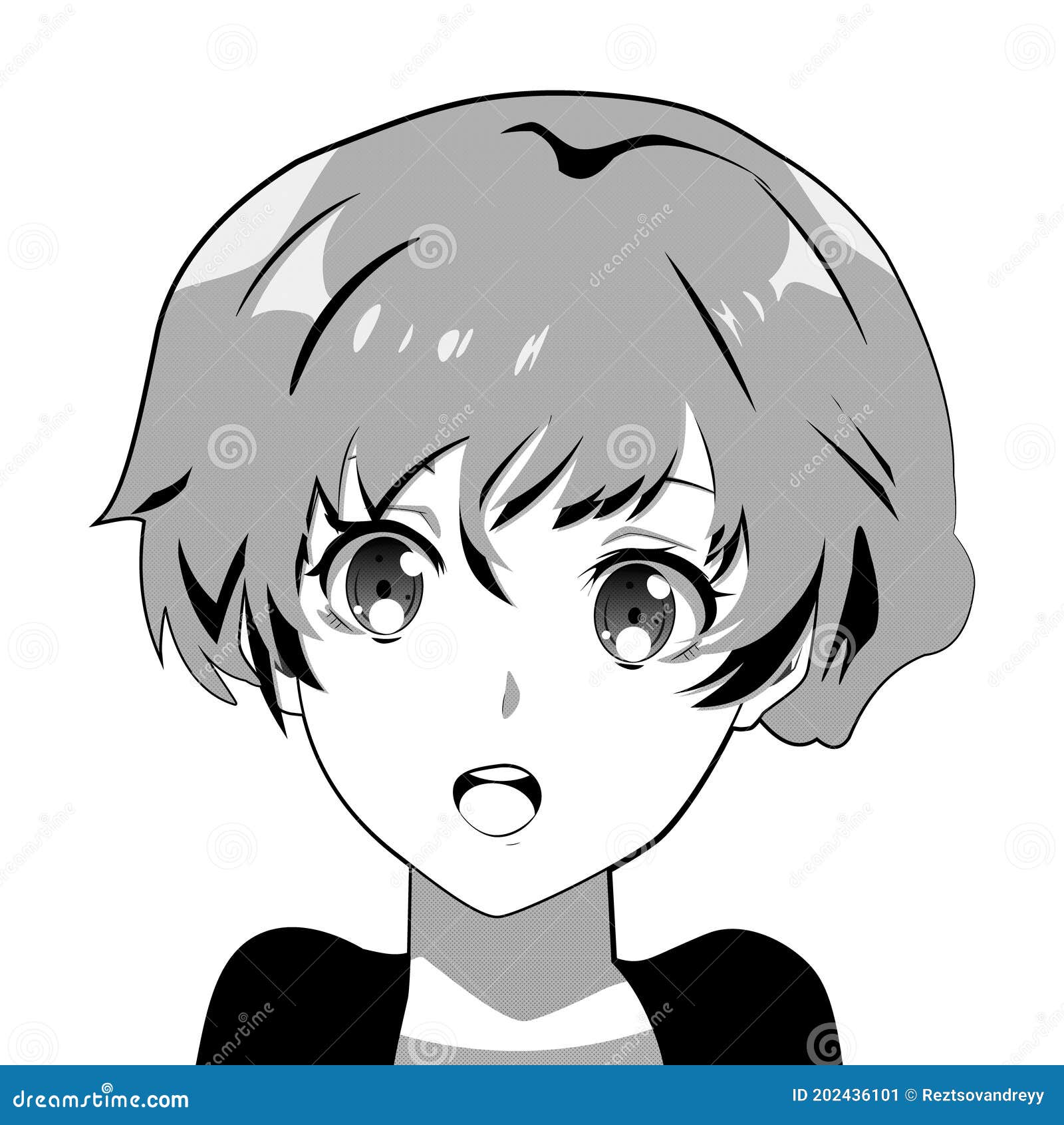 Premium Vector  Young girl anime style character vector illustration  design manga anime girl hair faces cartoon