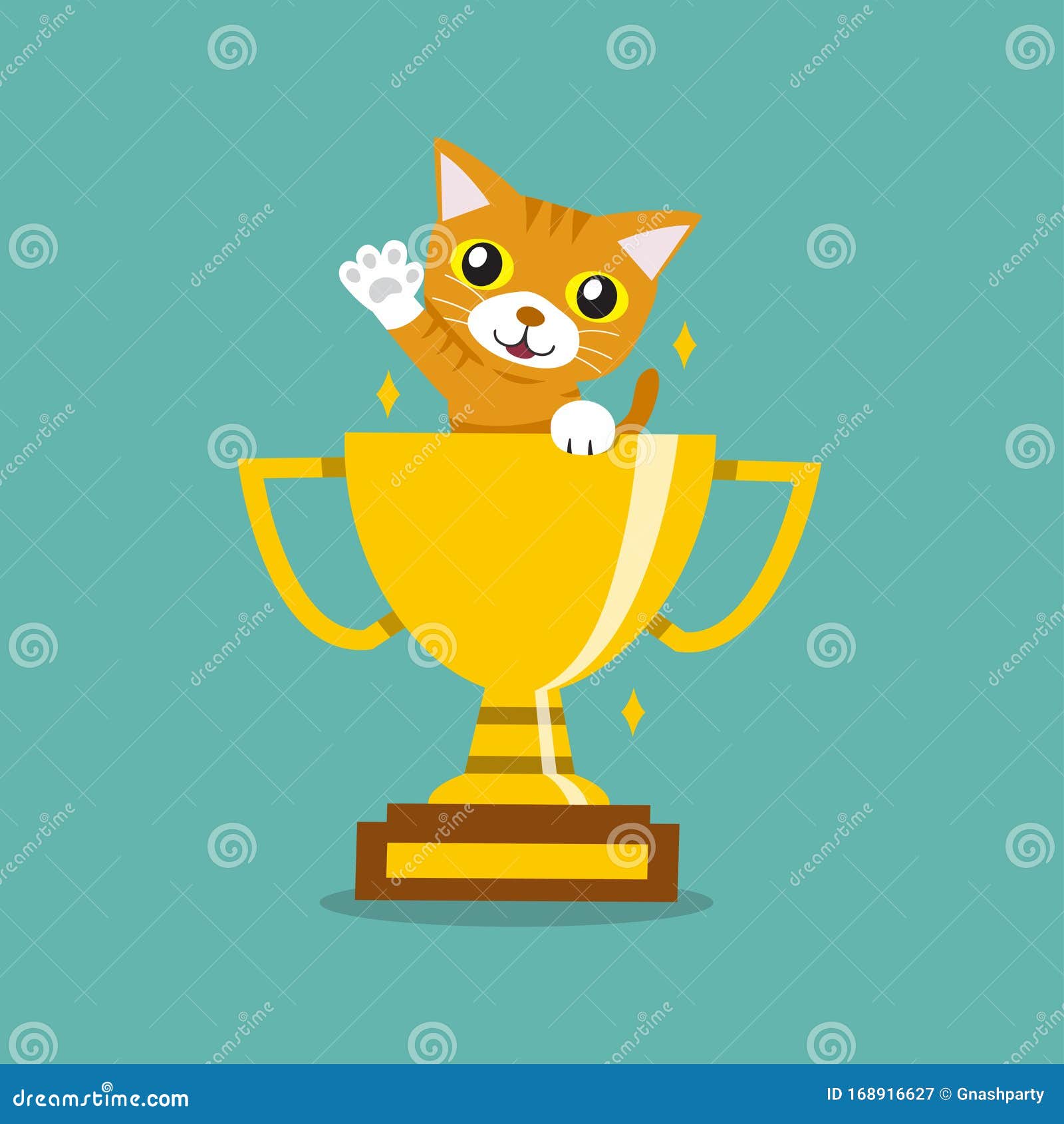 Free Vectors  Cute tabby cat icon