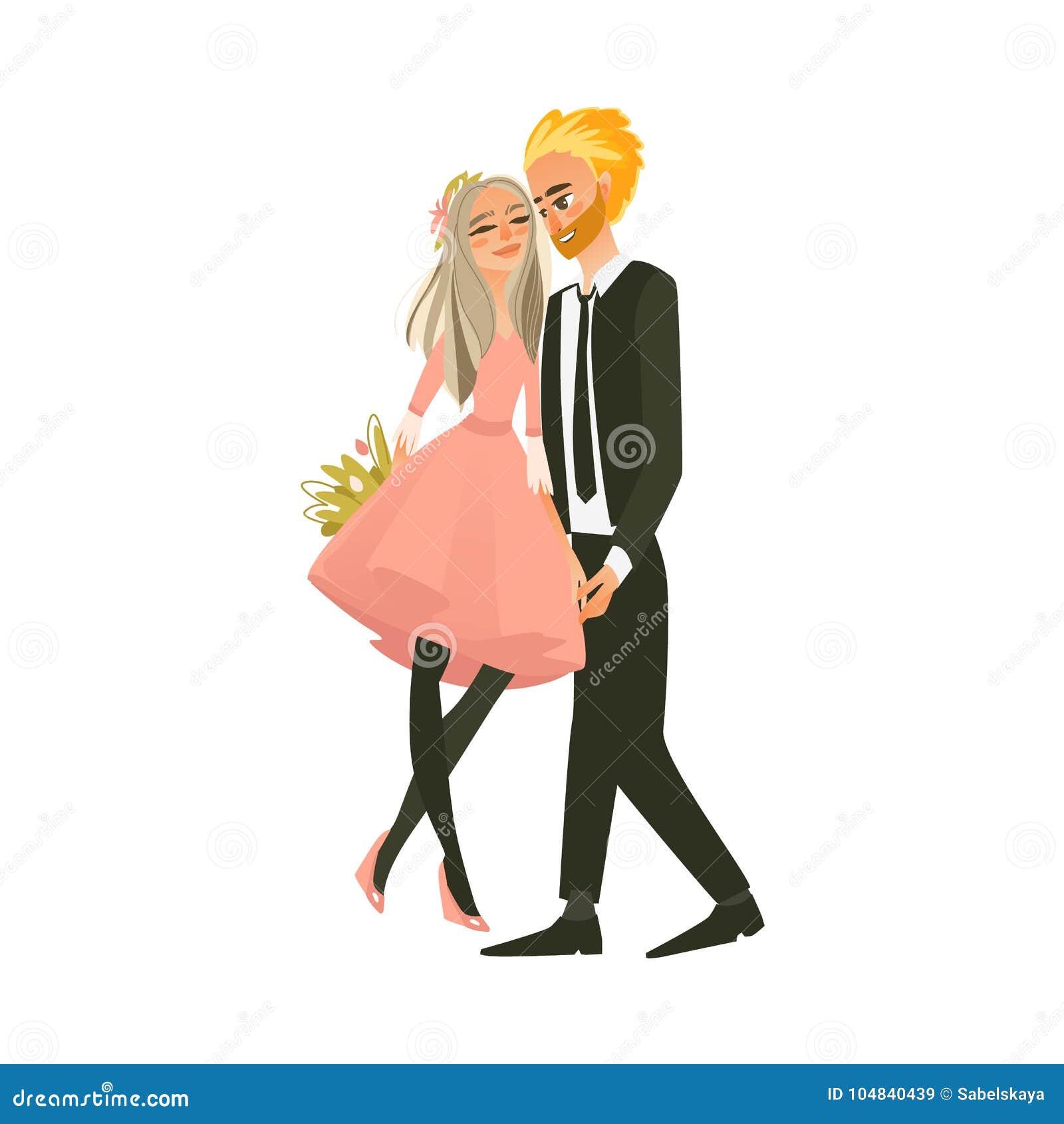 Vector Cartoon Couple in Love Hugging Stock Vector - Illustration of ceremony, bridal: 104840439 Vector Cartoon Couple in Love Hugging Stock Vector - Illustration of ceremony, bridal: 104840439