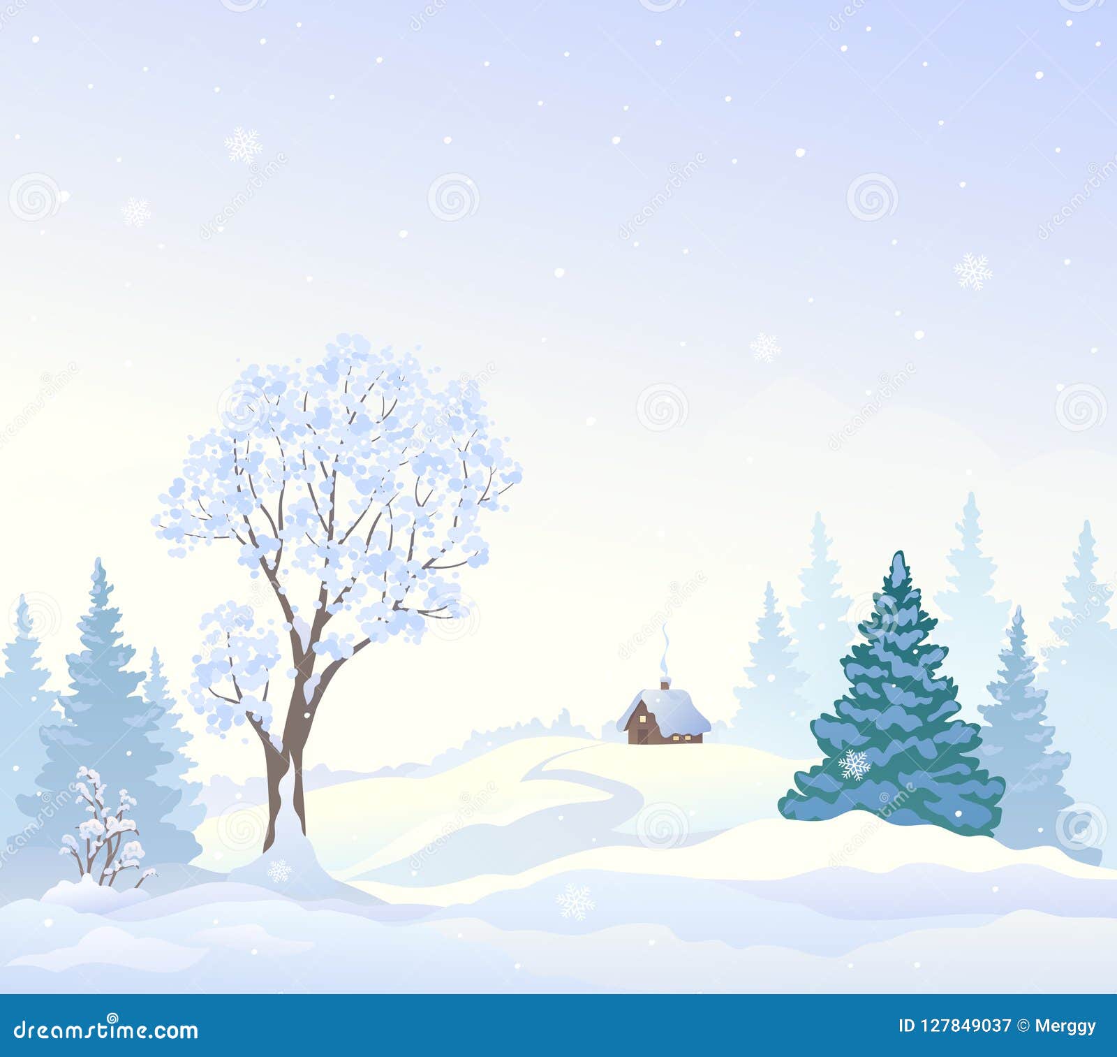 Snowy Wonderland Background Stock Vector - Illustration of park, tree: 127849037 Snowy Wonderland Background Stock Vector - Illustration of park, tree: 127849037