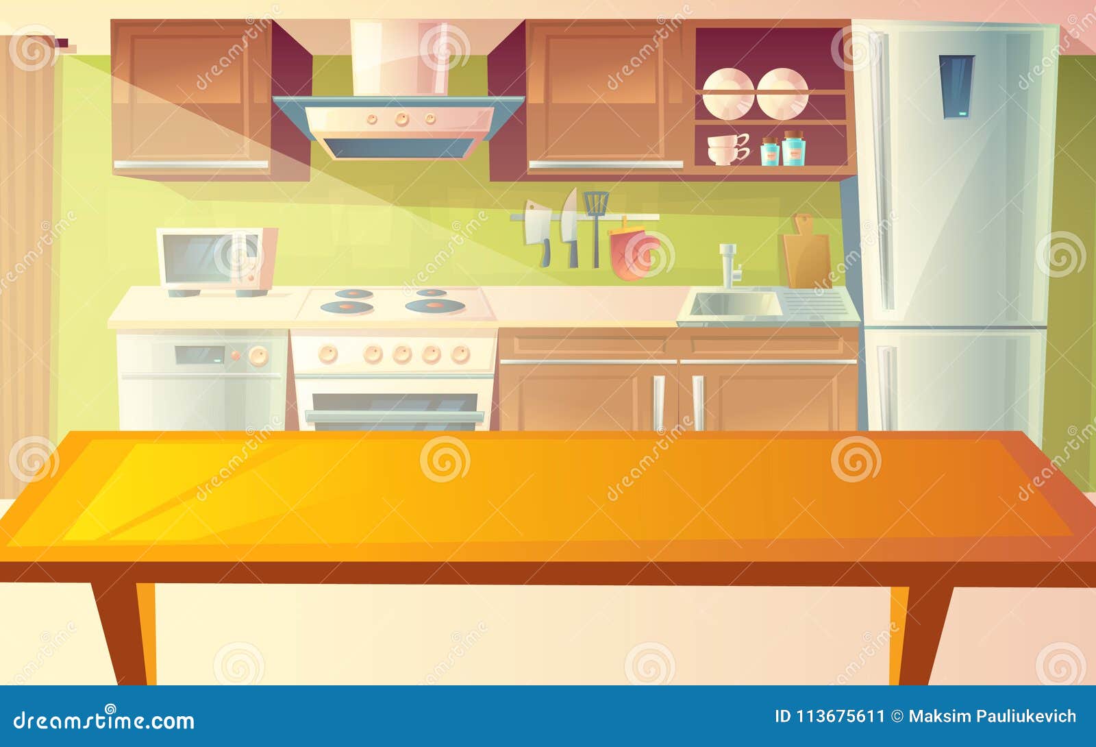 Cartoon Kitchen Stock Illustrations – 166,870 Cartoon Kitchen Stock  Illustrations, Vectors & Clipart - Dreamstime