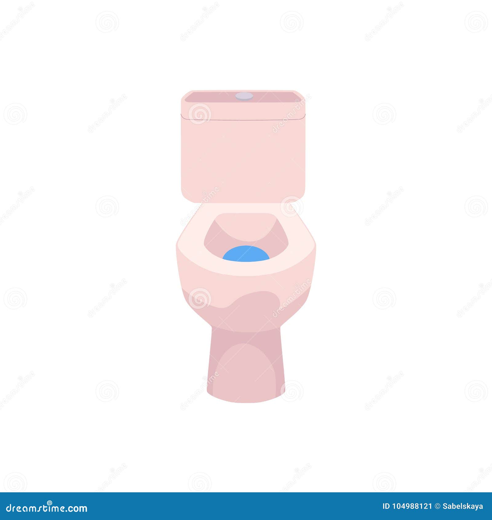 Vector Cartoon Ceramic Pink Colored Toilet Bowl Stock Vector - Illustration of icon, house: 104988121 Vector Cartoon Ceramic Pink Colored Toilet Bowl Stock Vector - Illustration of icon, house: 104988121
