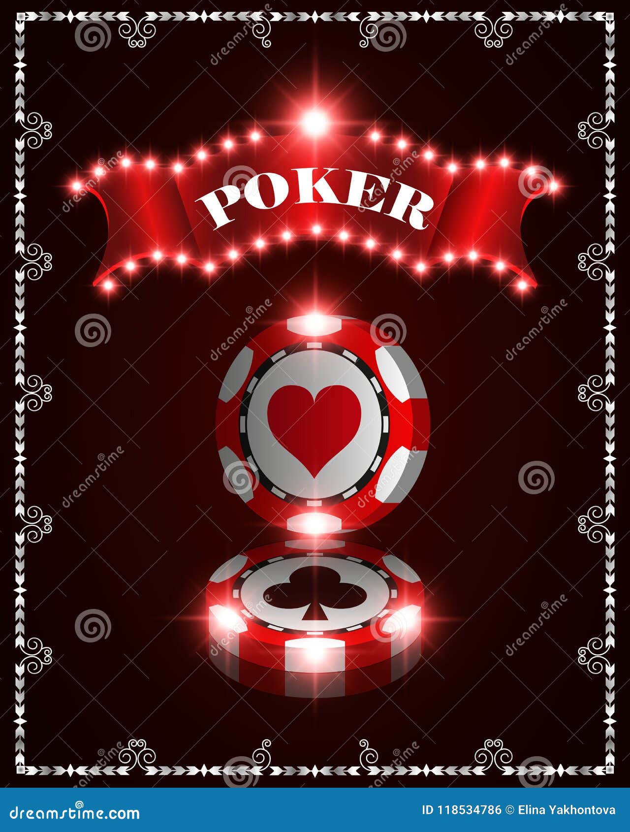 Download Vector Casino Poker Winner Chips, Template For Design ...