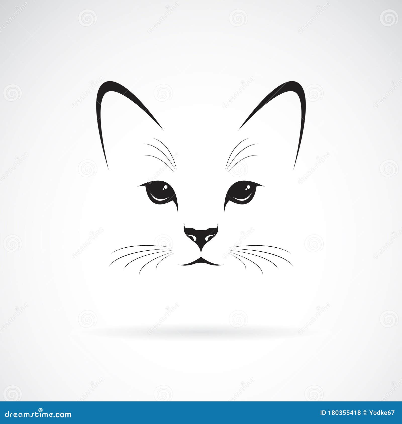 Step by step drawing a simple cat face | Cat face drawing, Cat drawing  tutorial, Nose drawing