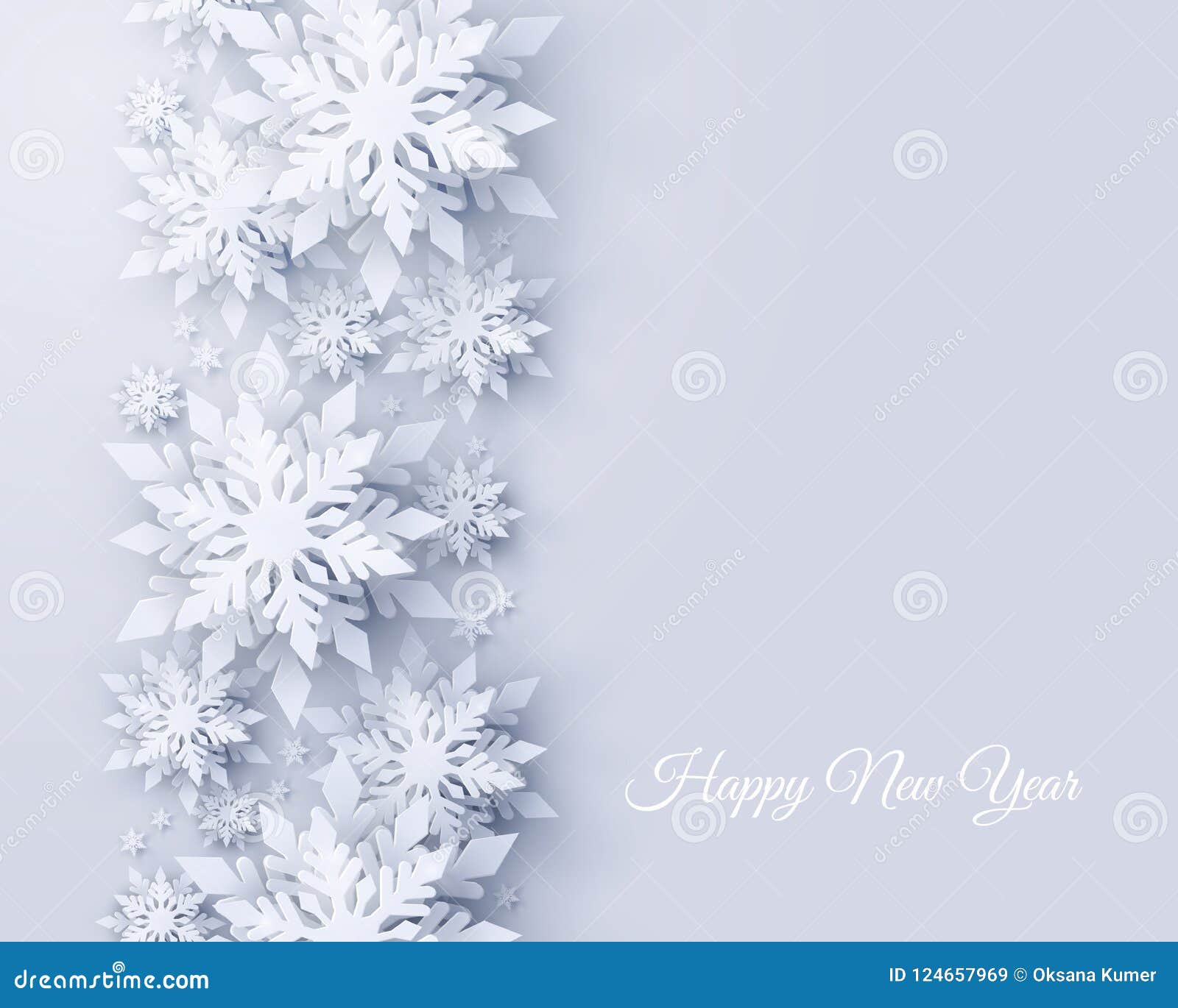 Download Vector Christmas And New Year Holidays Background Stock Vector Illustration of greeting flake