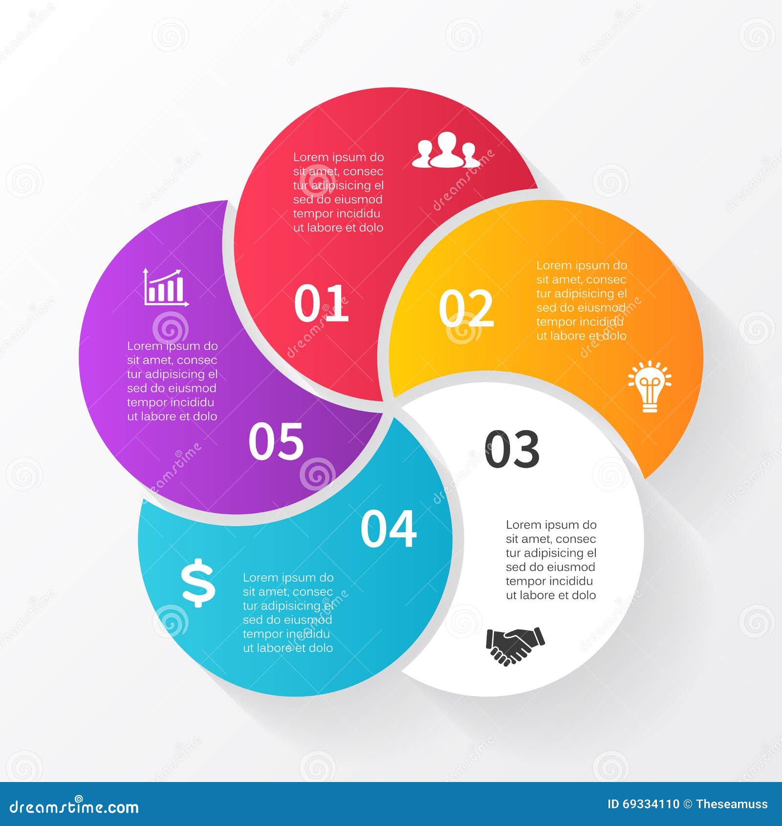 Vector Circle Arrows Infographic, Diagram, Graph ...