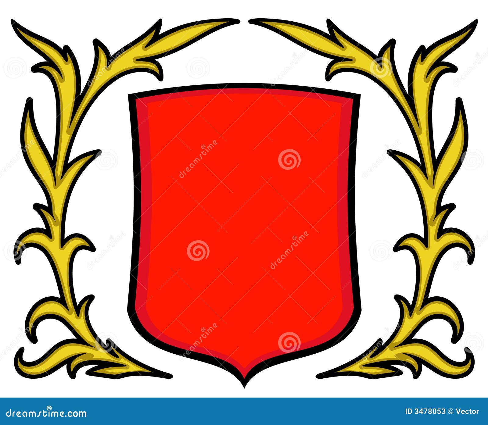 Vector Coat Of Arms Stock Photos - Image: 3478053