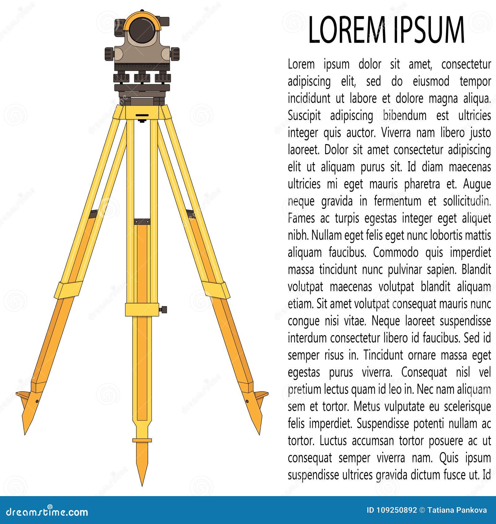 Geodetic Optical Measuring Laser Level Devices. Tachymeter, Theodolite