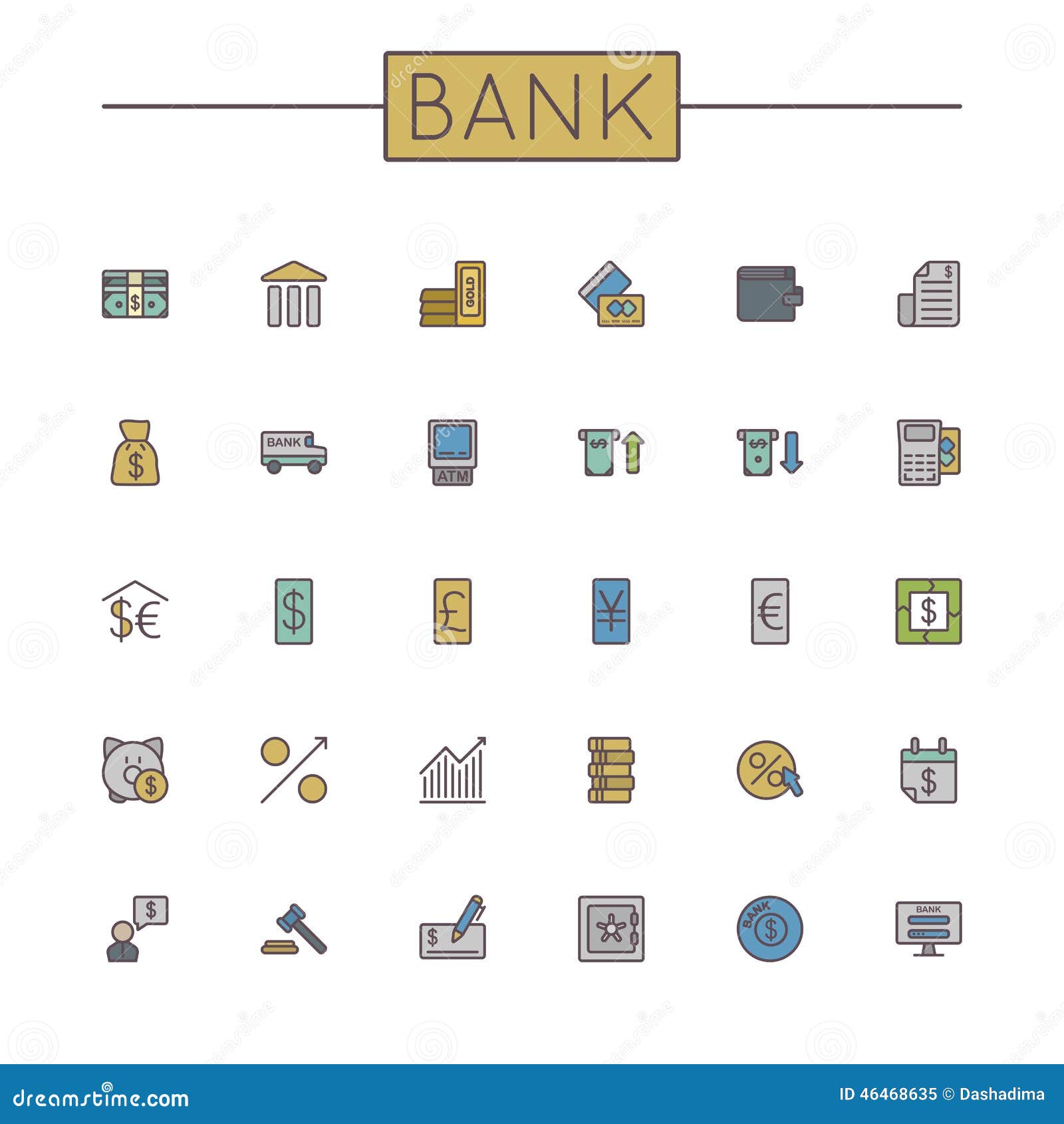 https://thumbs.dreamstime.com/z/vector-colored-bank-line-icons-white-background-46468635.jpg
