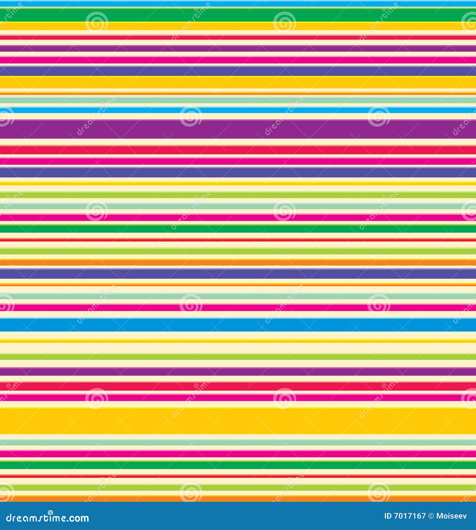  colored stripes