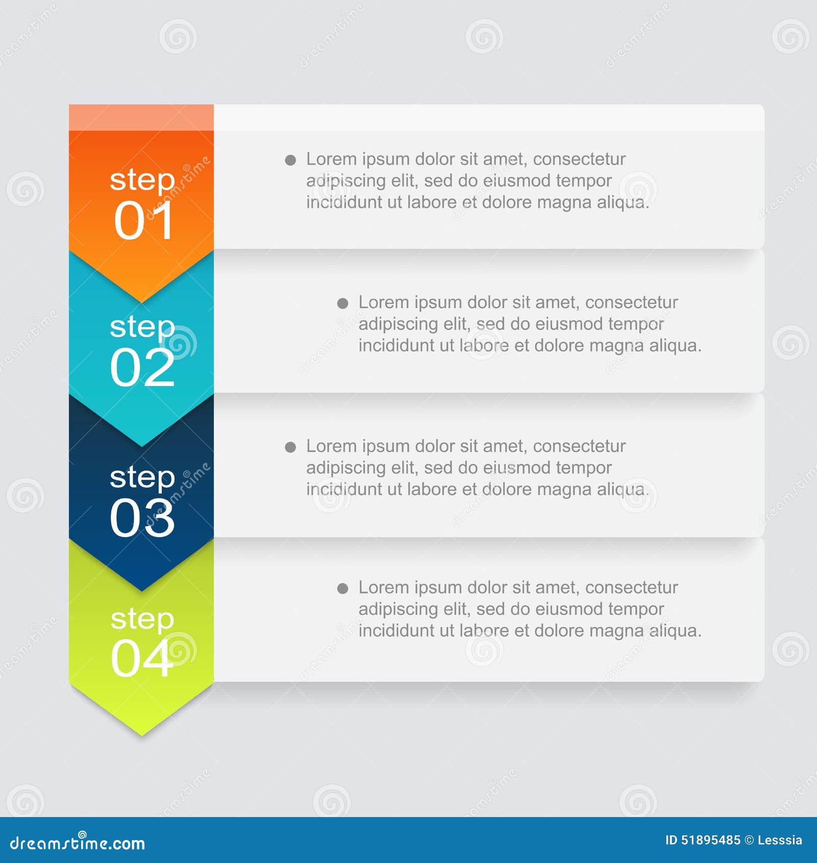  colorful info graphics for your business presentations.