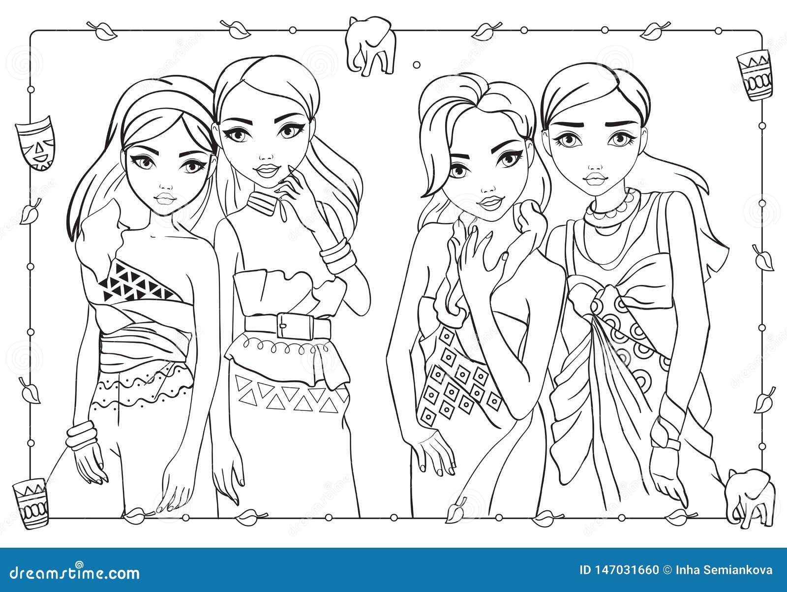 barbie coloring pages fashion dress