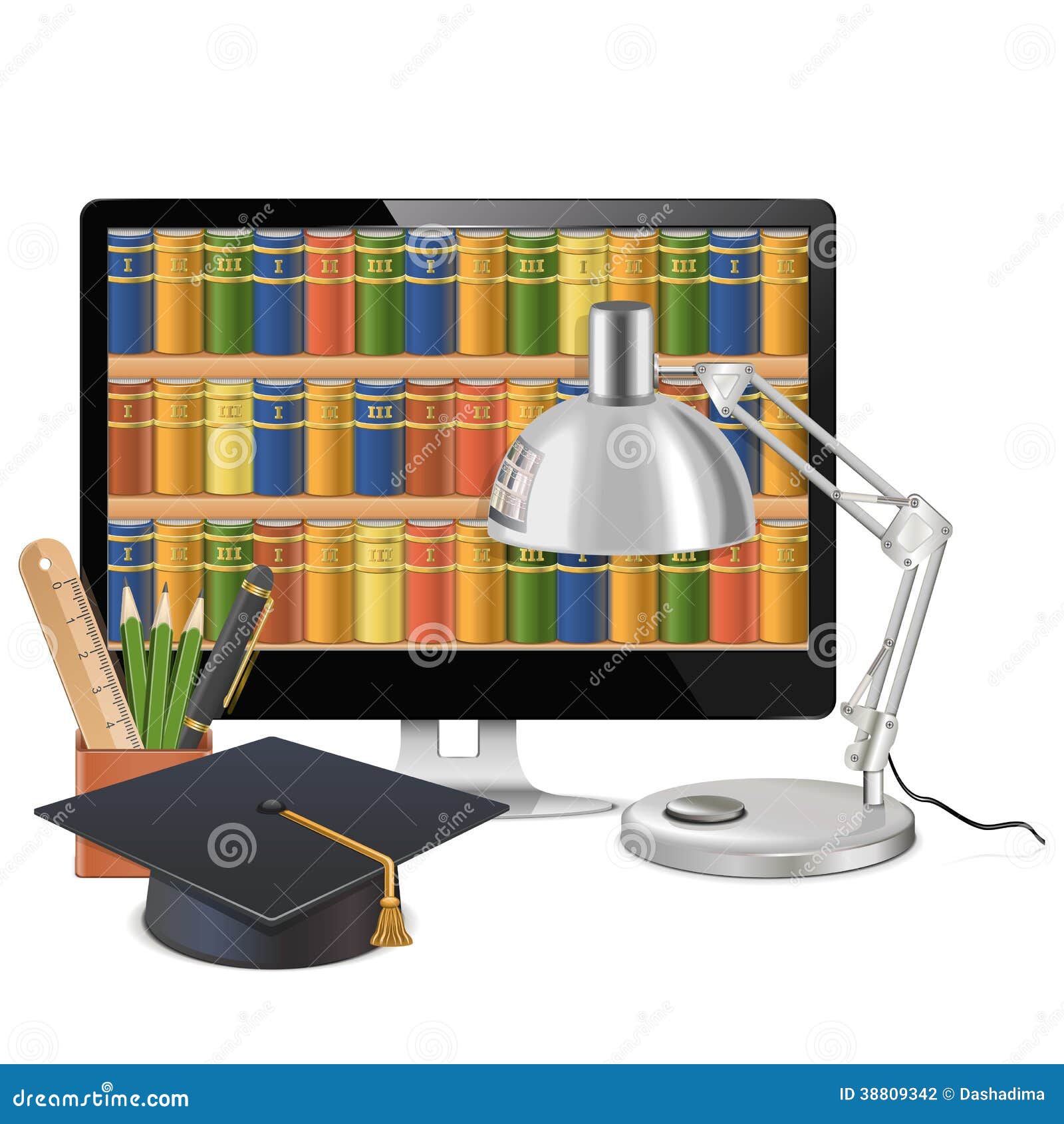  computer library concept