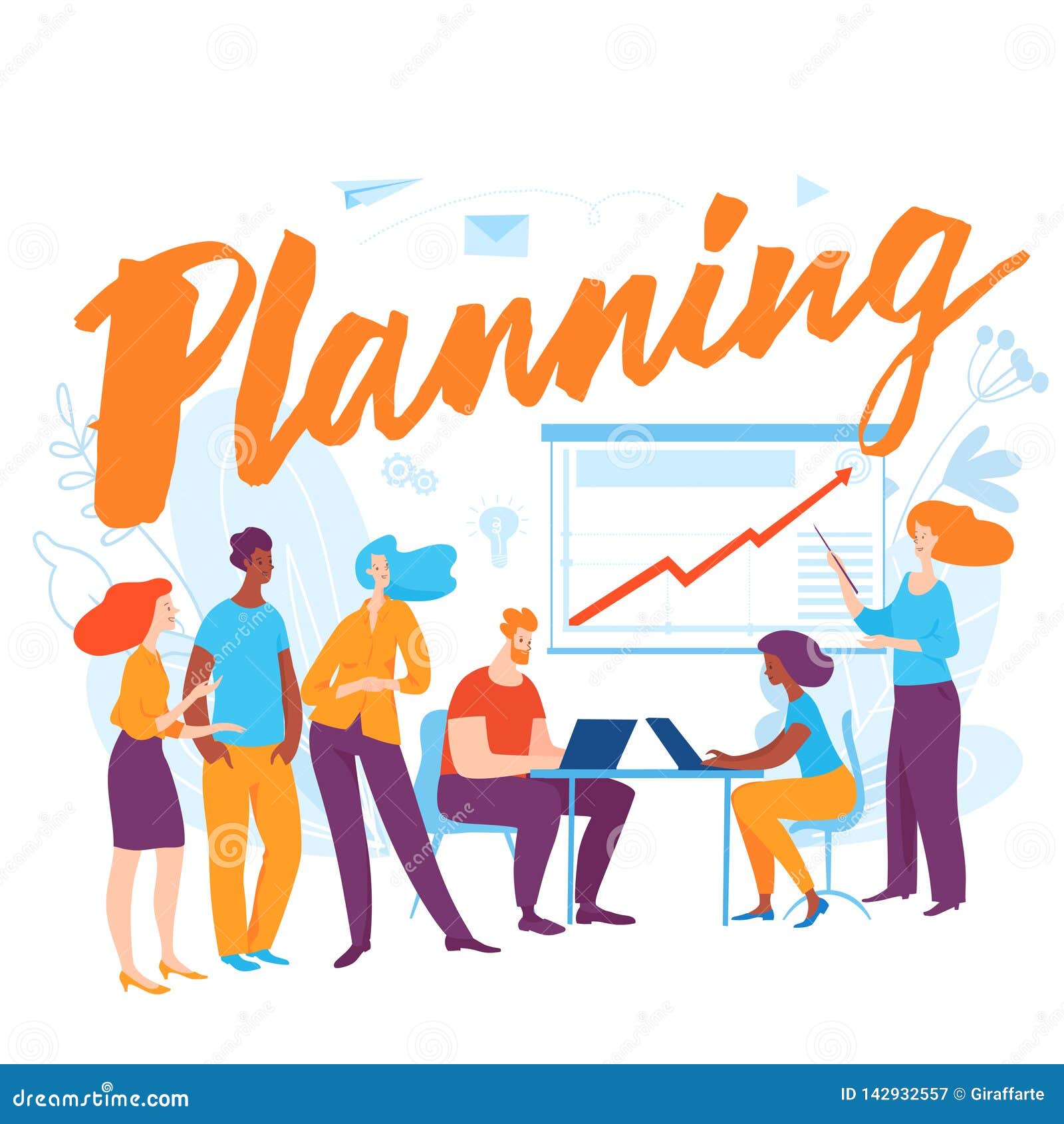 business planning clip art