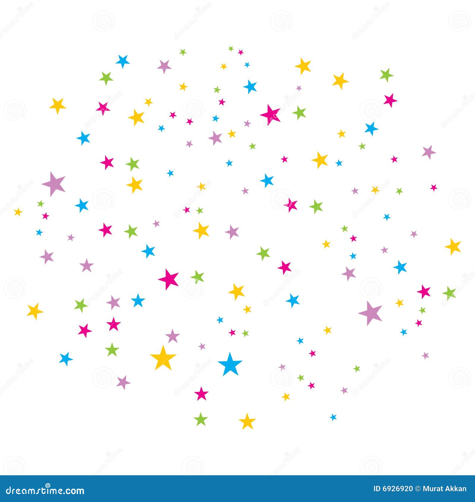 Vector confetti stock vector. Illustration of festivity - 6926920