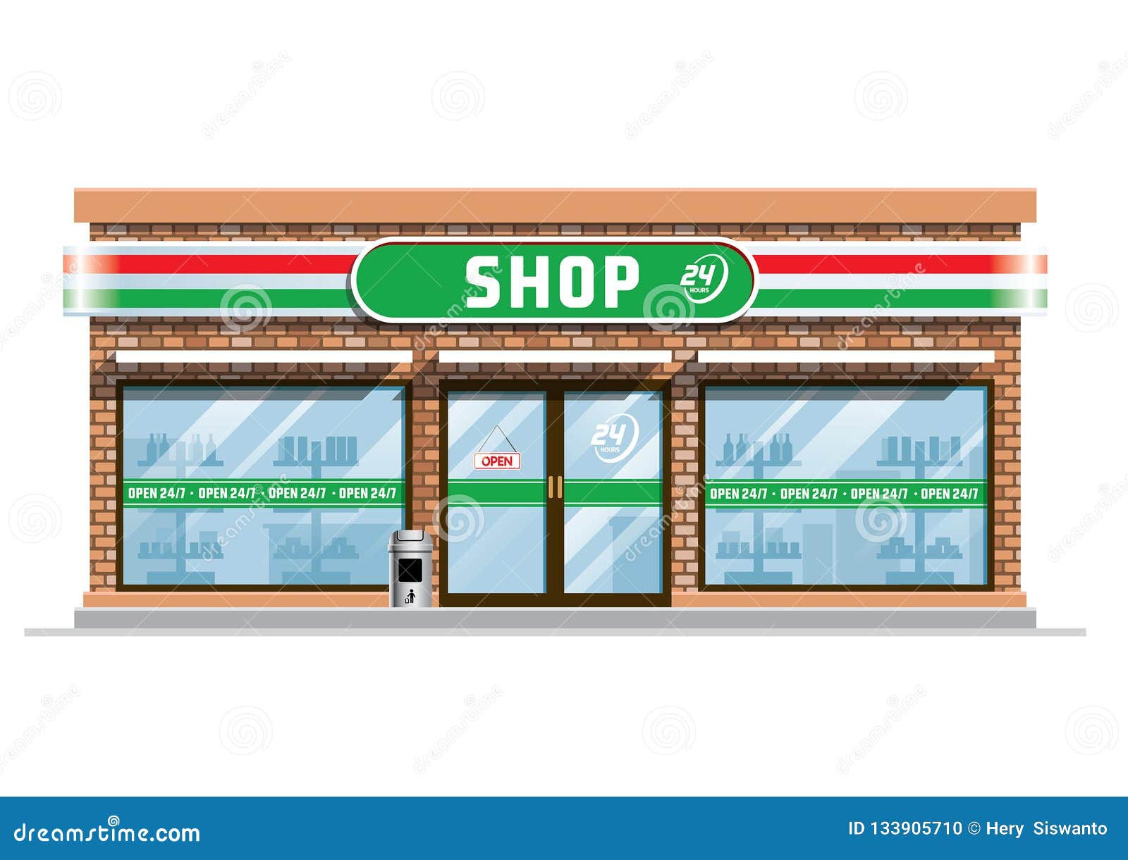 convenience store building