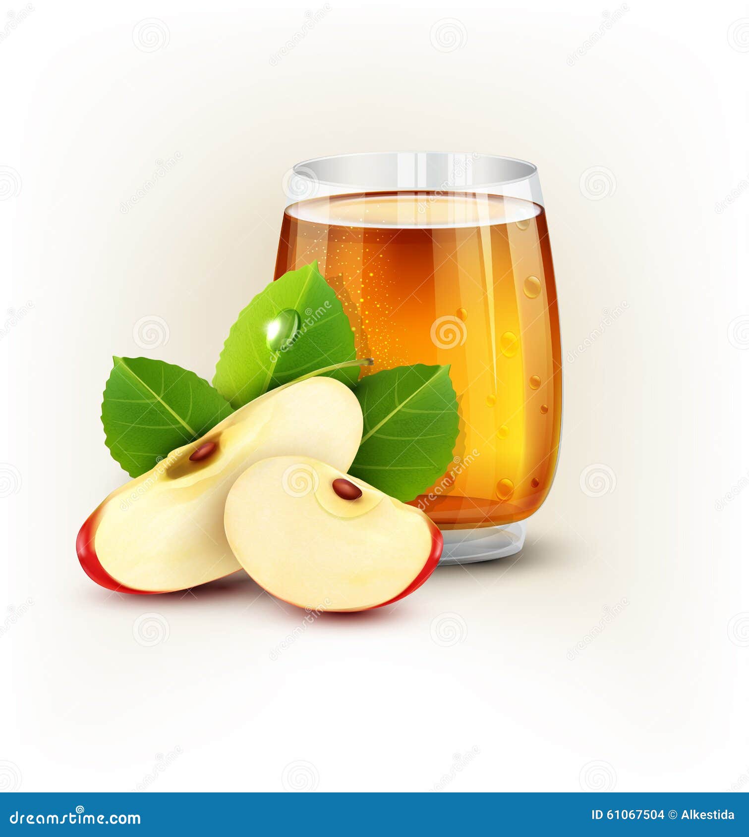 Clear Glass Cup with Apple Juice Mockup - Free Download Images High Quality  PNG, JPG