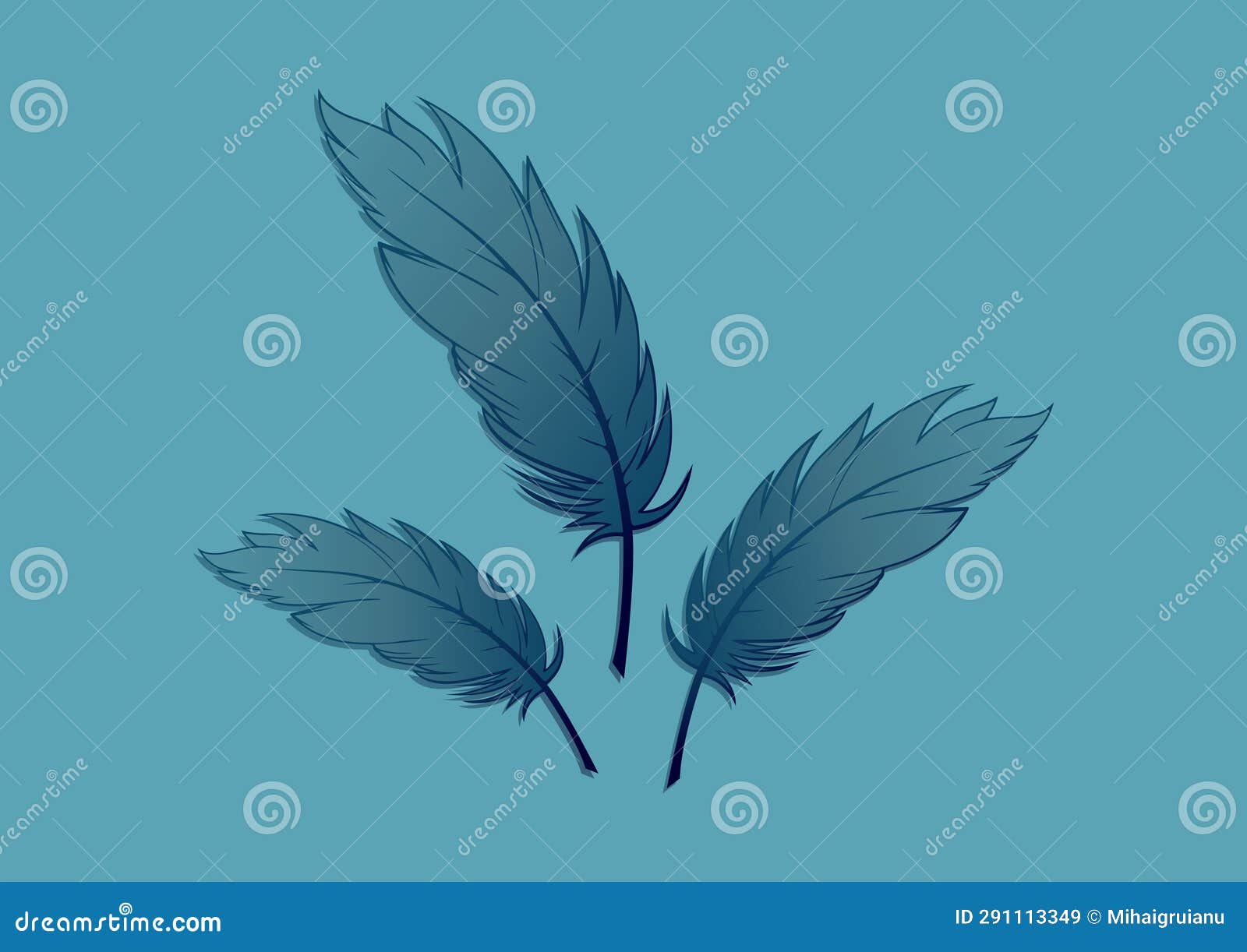 Pluma de plumas azules fotografías e imágenes de alta resolución