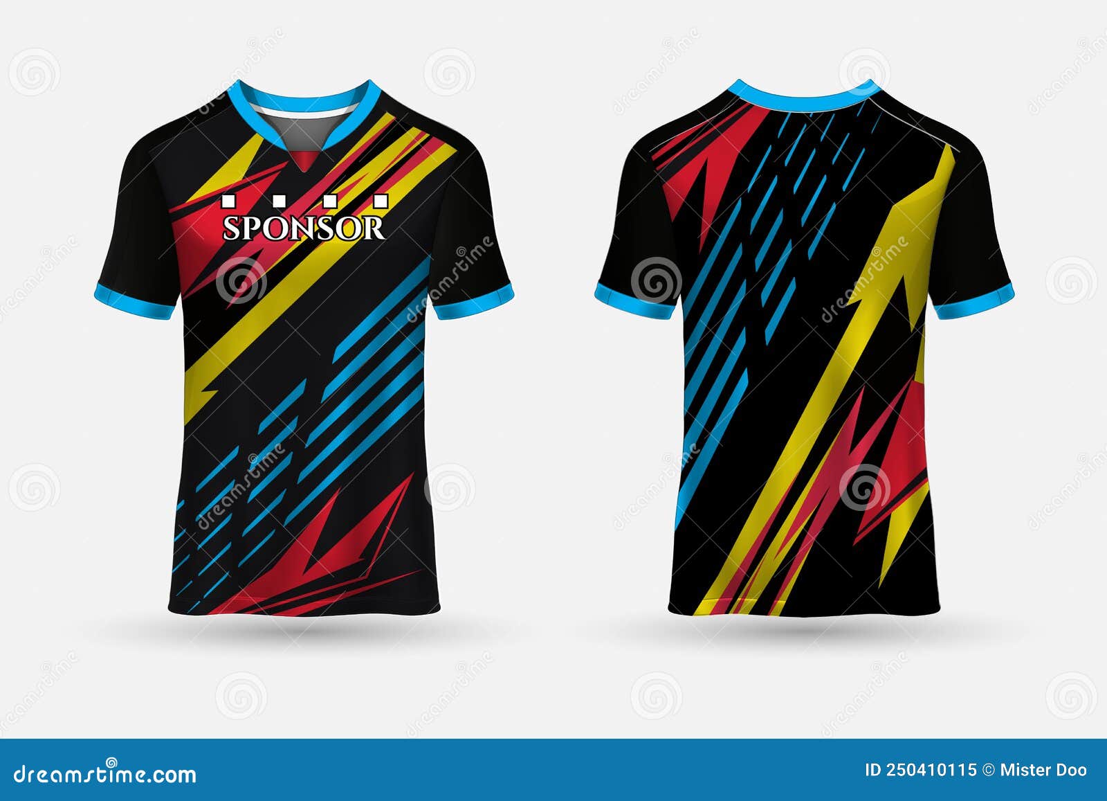 Vector De Diseño De Camisetas De Premium. De Diseño Deportivo De Camiseta Stock de ilustración - de carrera, ciclismo: 250410115