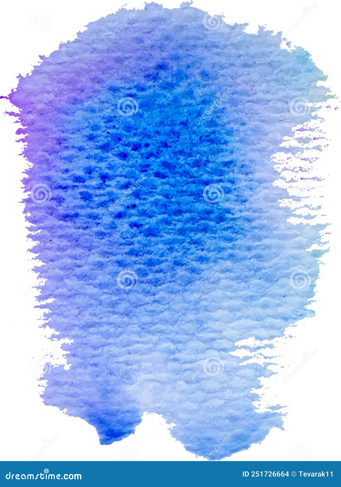 Vector De Fondo De Mancha Azul De Color De Agua Dibujado A Mano vector-de-fondo-de-mancha-azul-de-color-de-agua-dibujado-a-mano
