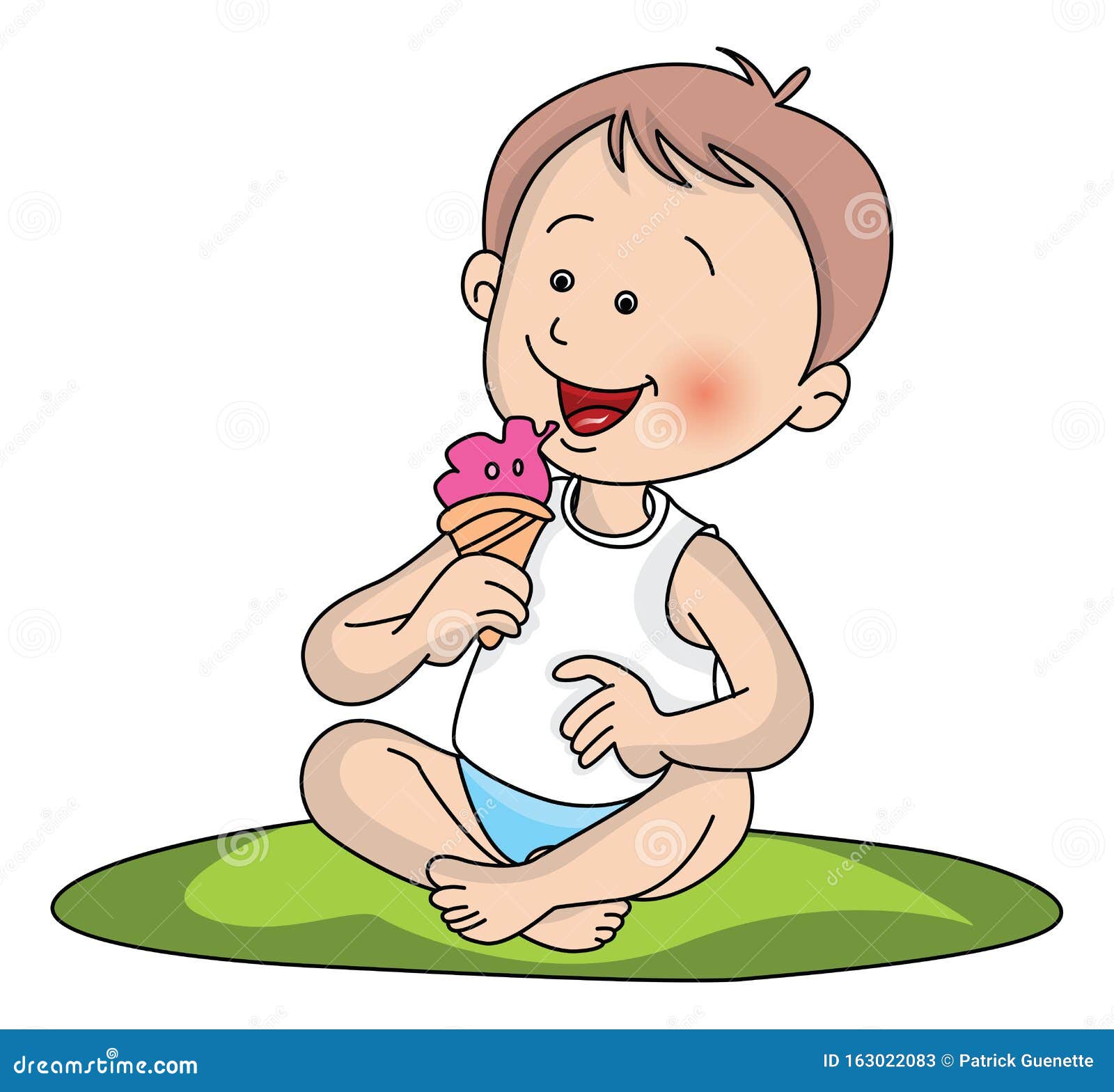 Vector De Niños Comiendo Helado Ilustración del Vector - Ilustración de delicioso, congelado: 163022083 Vector De Niños Comiendo Helado Ilustración del Vector - Ilustración de delicioso, congelado: 163022083